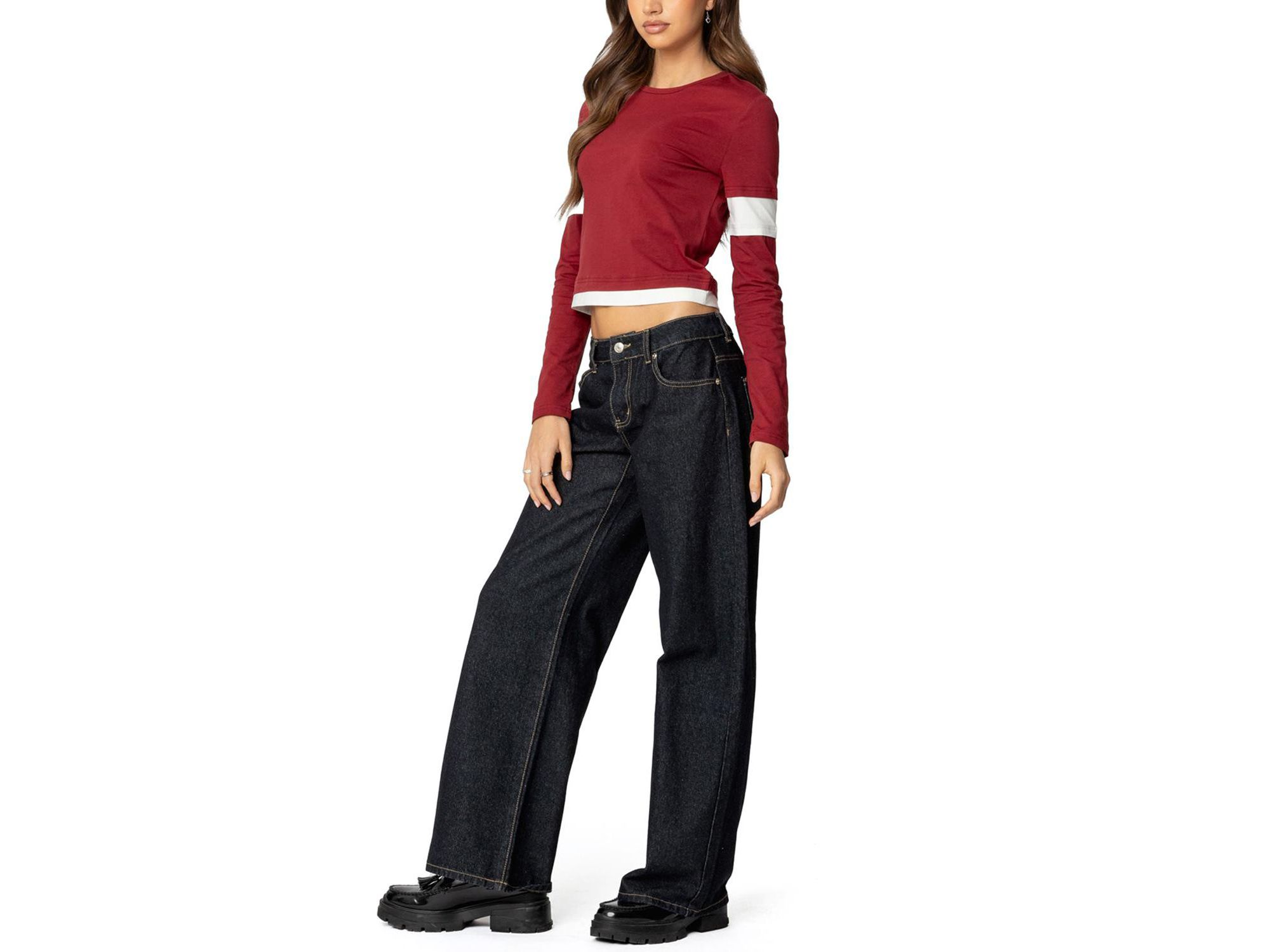 Paula Layered Long Sleeve T Shirt — Image 3