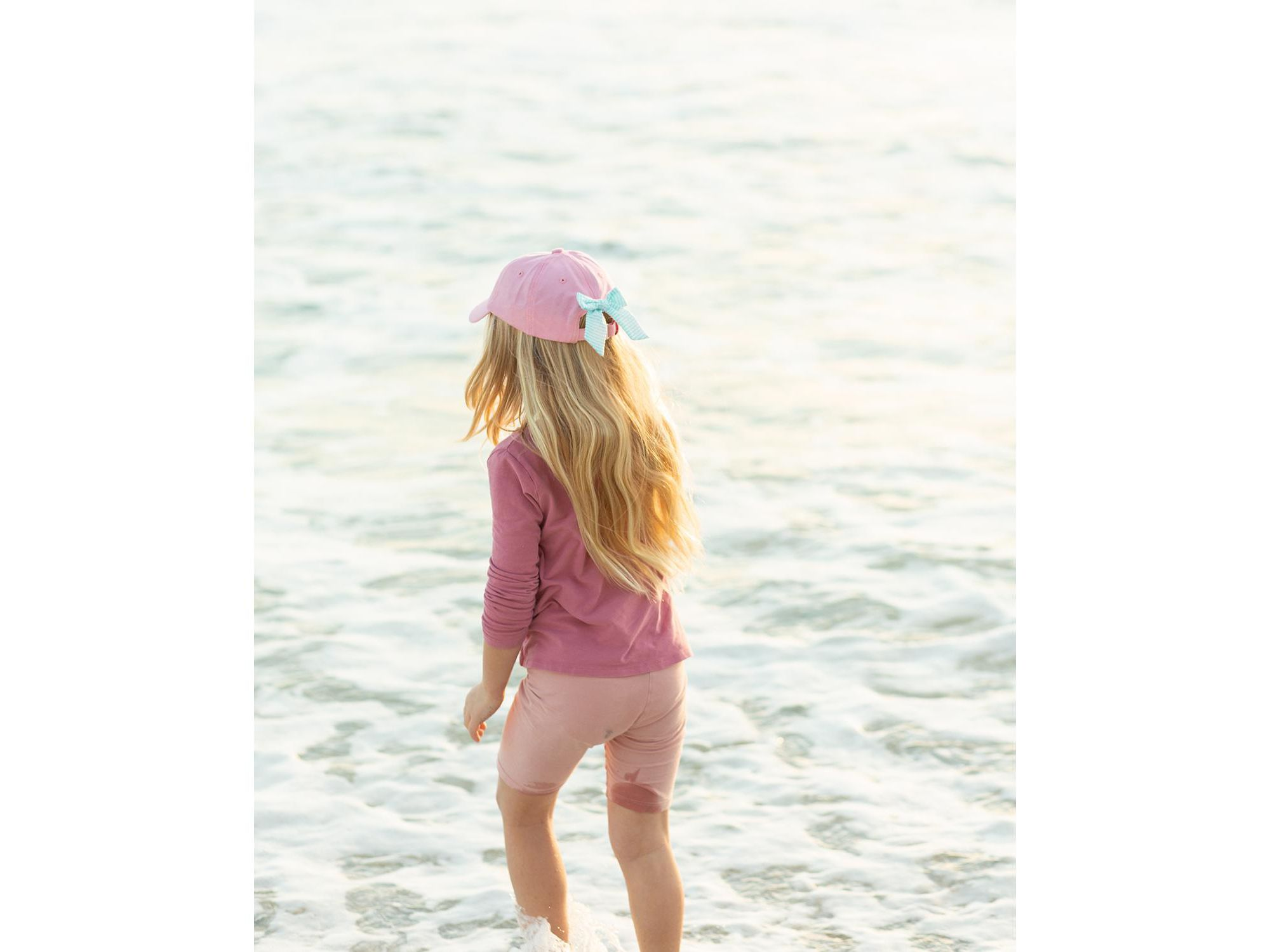 Girls' Mermaid Bow Baseball Hat - Little Kid — Image 5