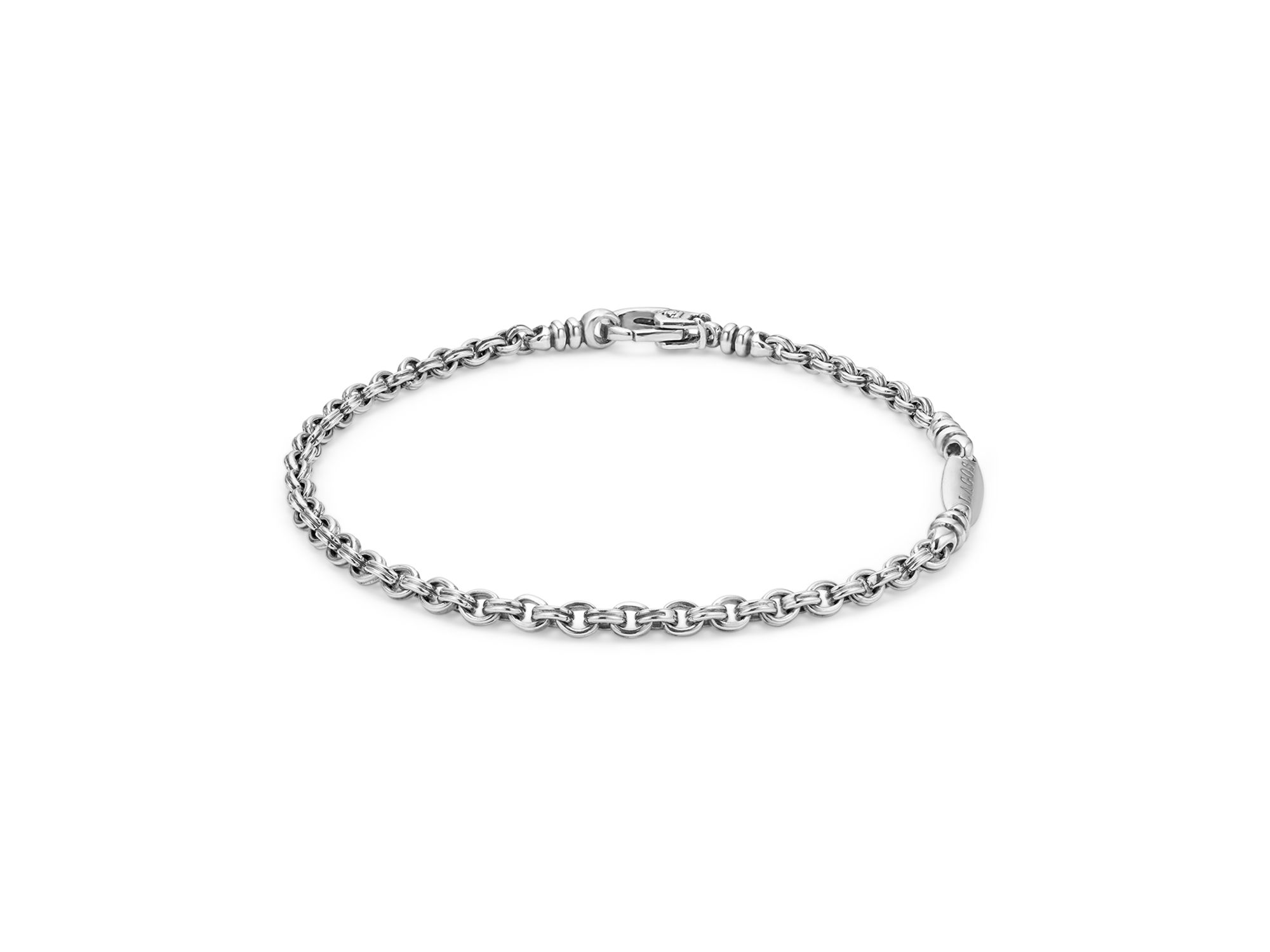 Men's Sterling Anthem Double Link Bracelet - Exclusive — Image 4