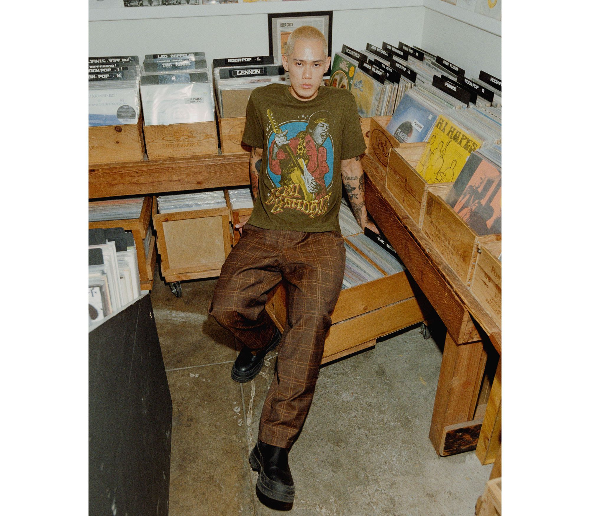 Jimi Hendrix Vintage Tee — Image 4