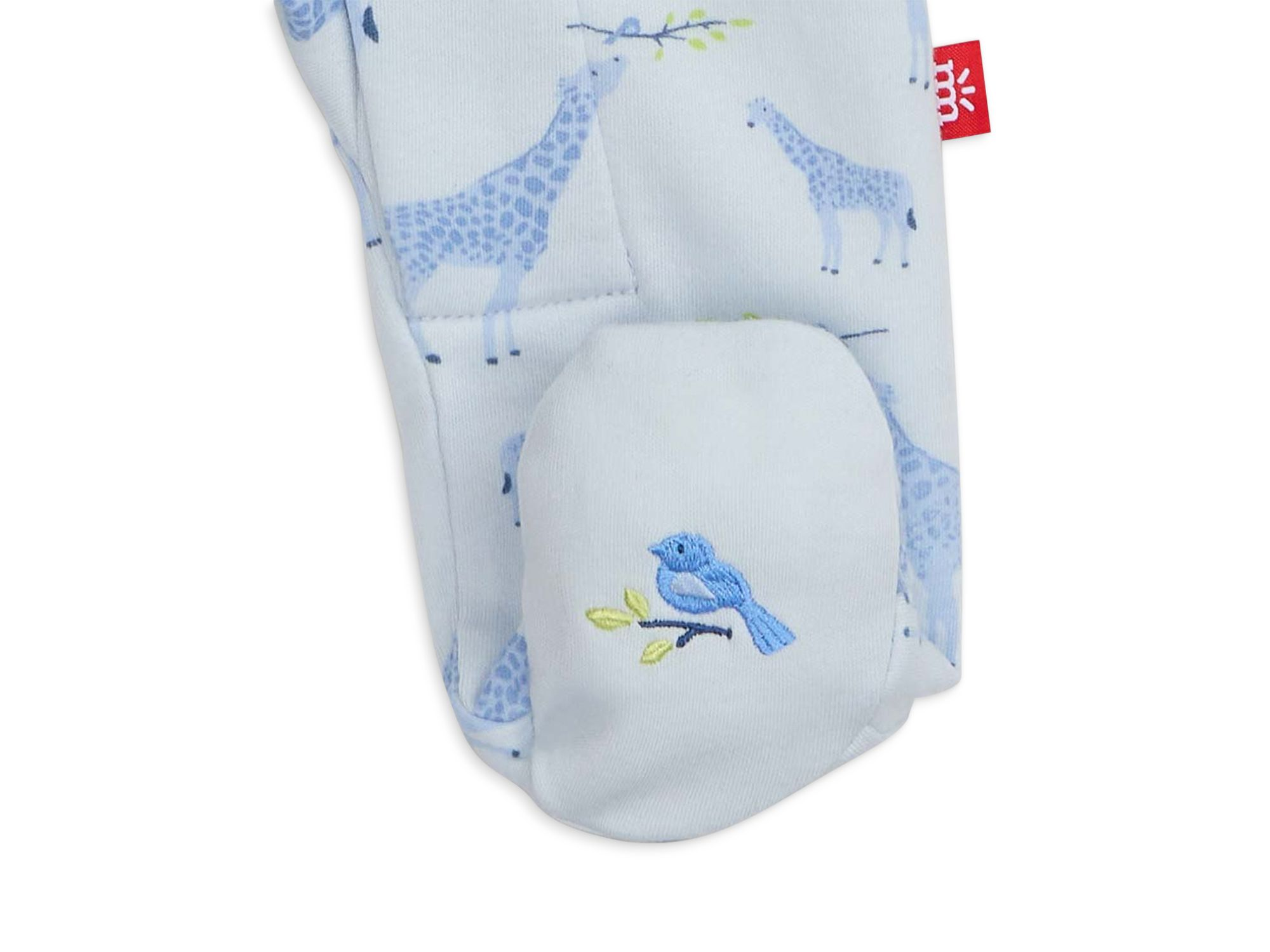 Boys' Cotton Giraffe Footie - Baby — Image 3