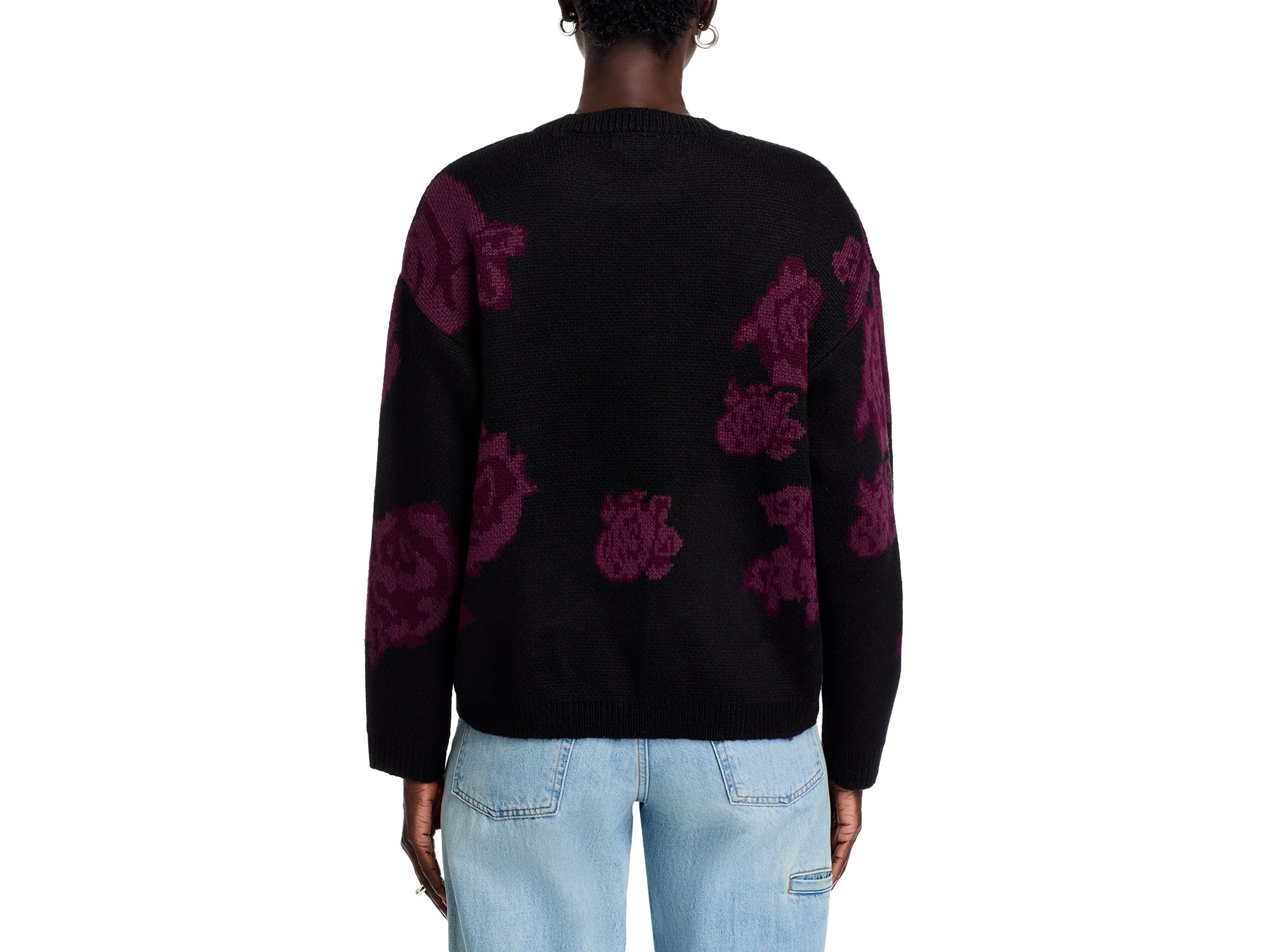 Floral Print Sweater — Image 3