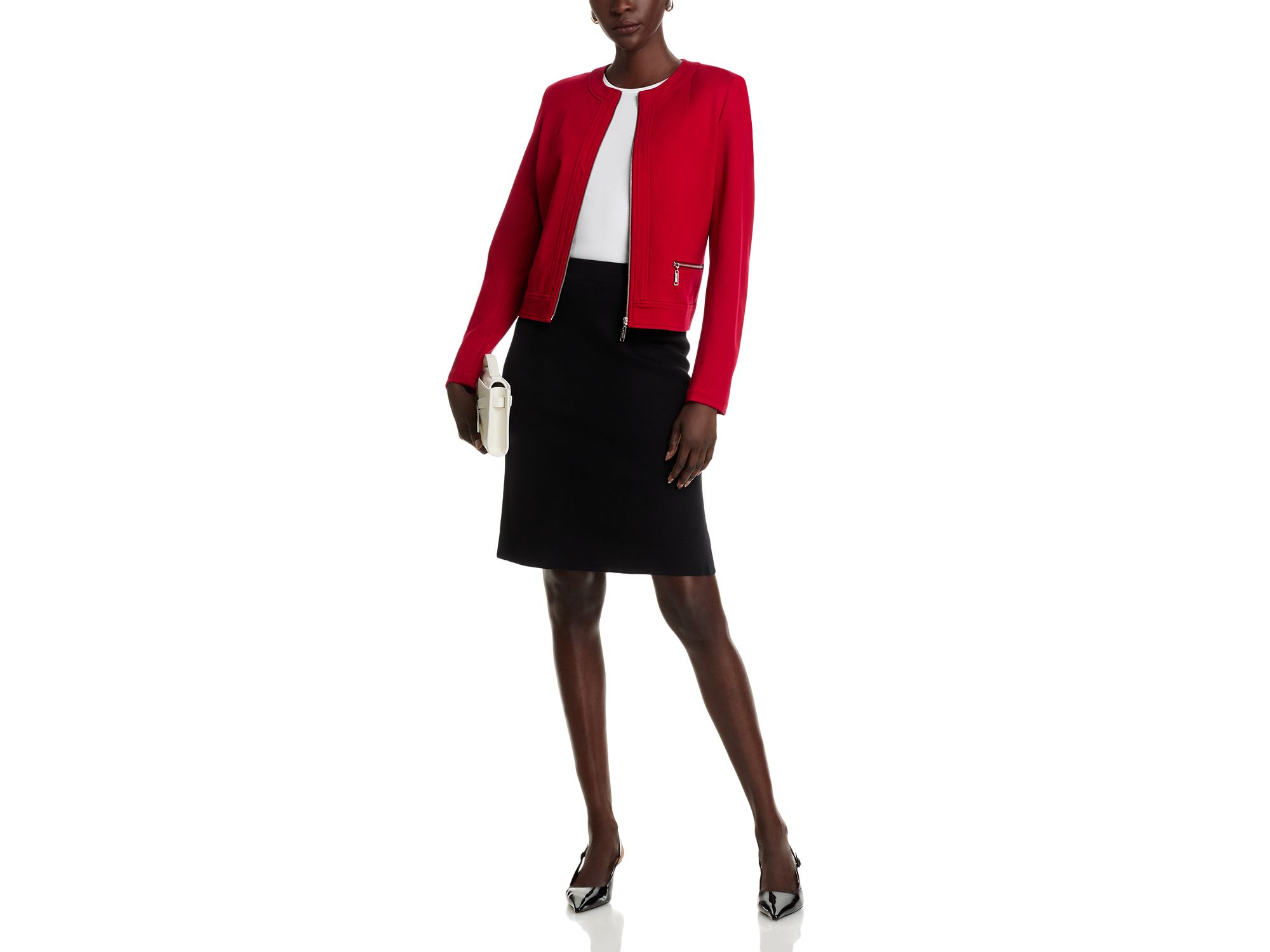 Pull On Straight Skirt — Image 4