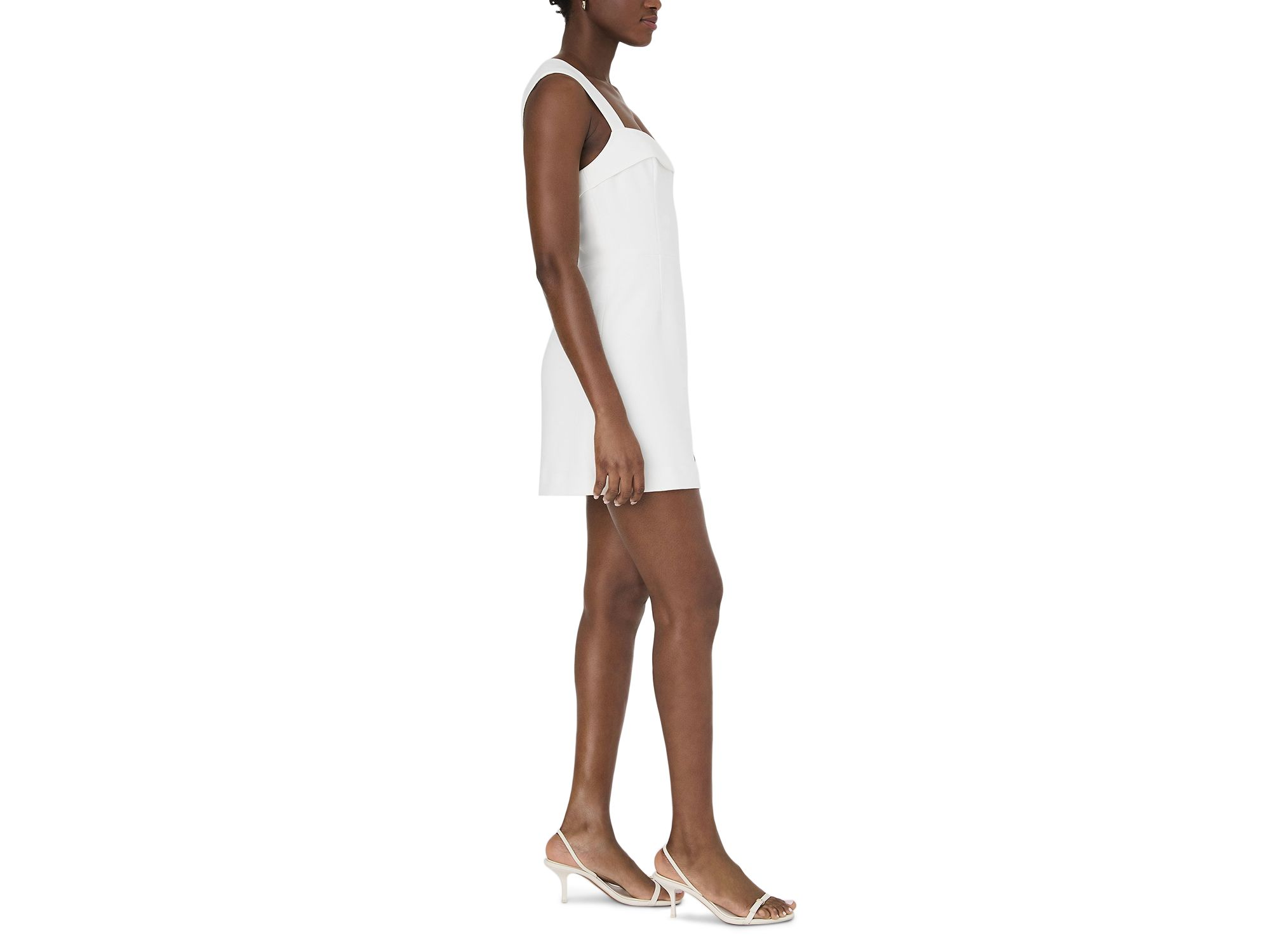 Whisper Square Neck Mini Dress — Image 7