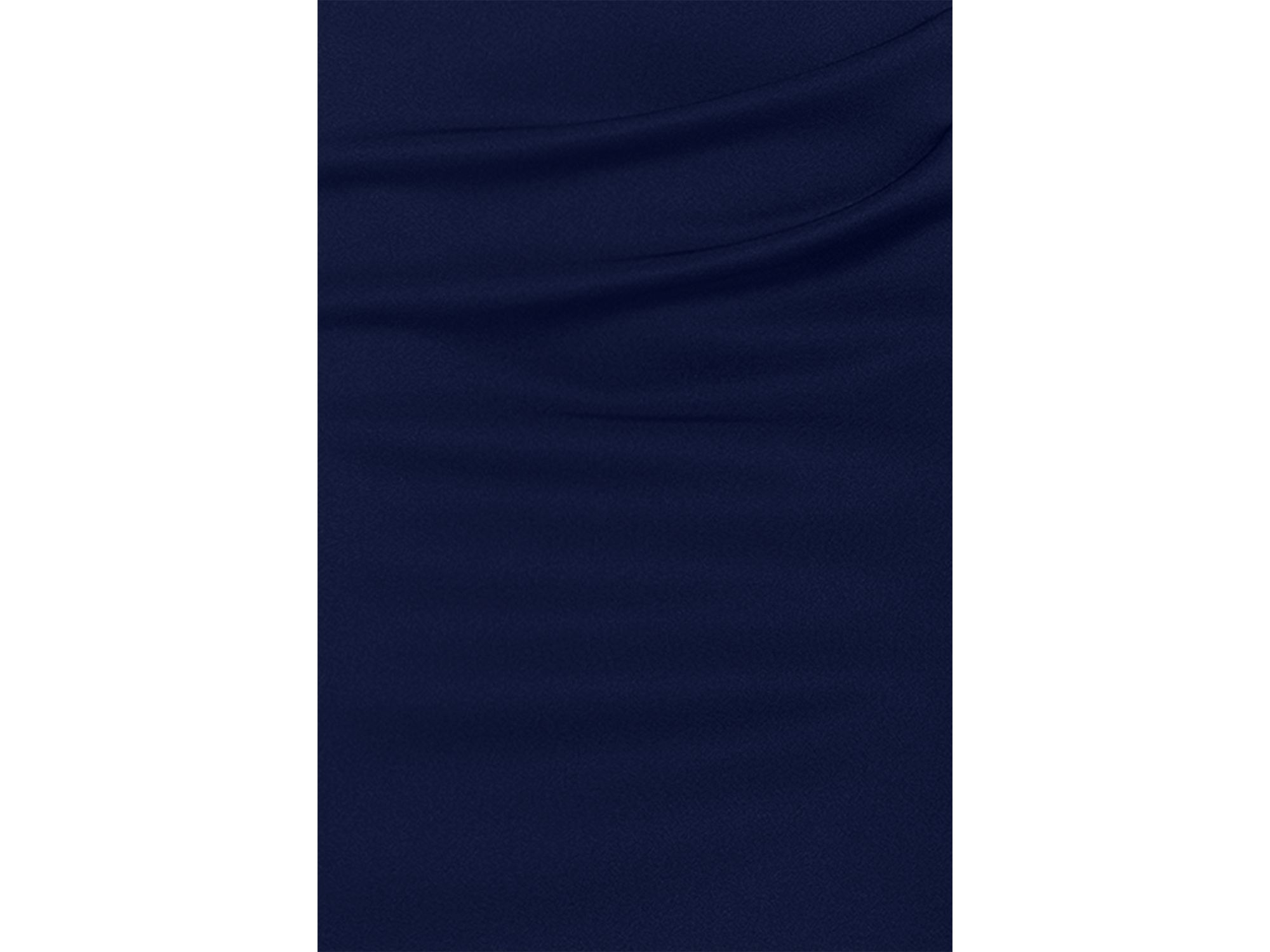 Asymmetric Neck Scuba Dress - Exclusive — Image 3