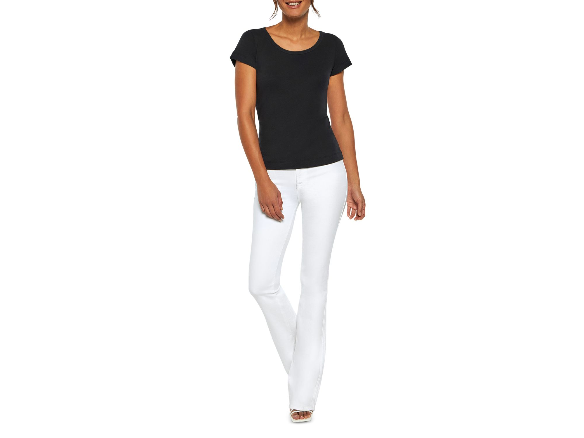 Round Neck Slim Fit Tee — Image 4