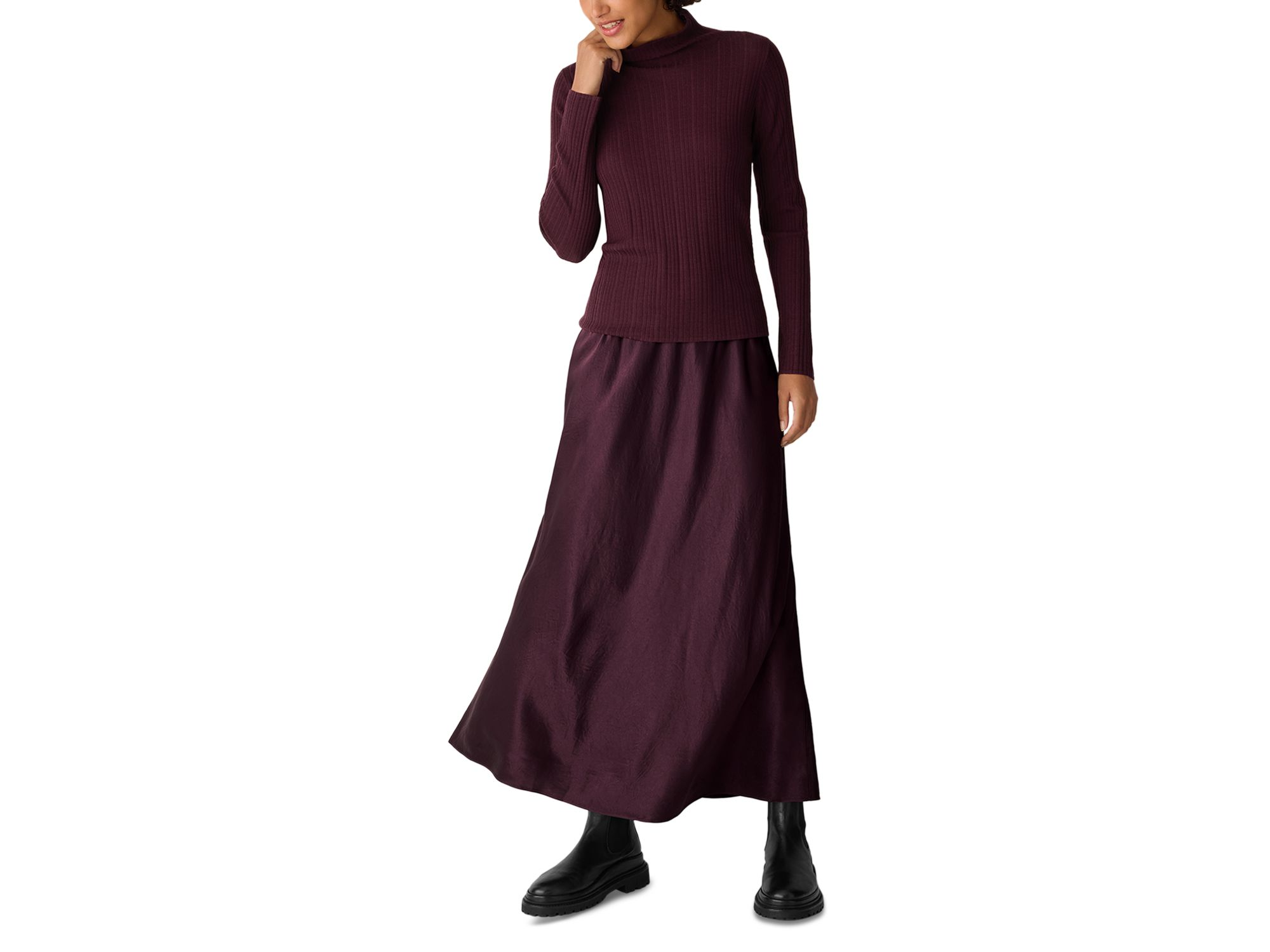 Turtleneck Merino Wool Sweater — Image 5