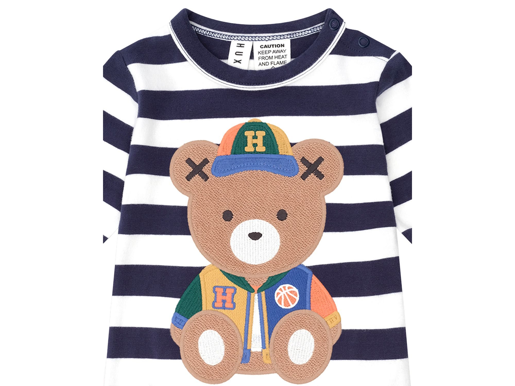 Boys' Varsity Hux Romper - Baby — Image 3