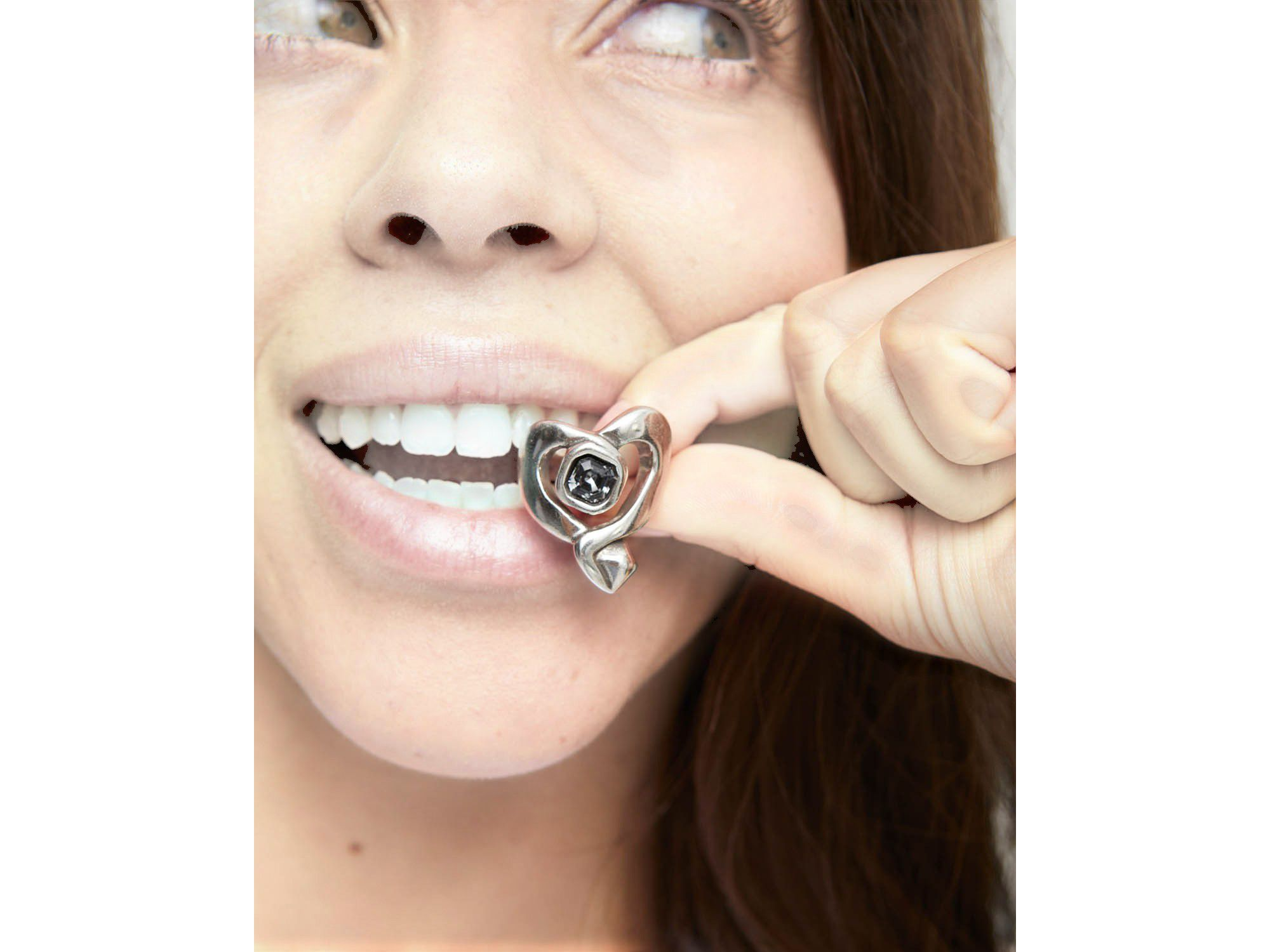 Heart Glass Ring — Image 3