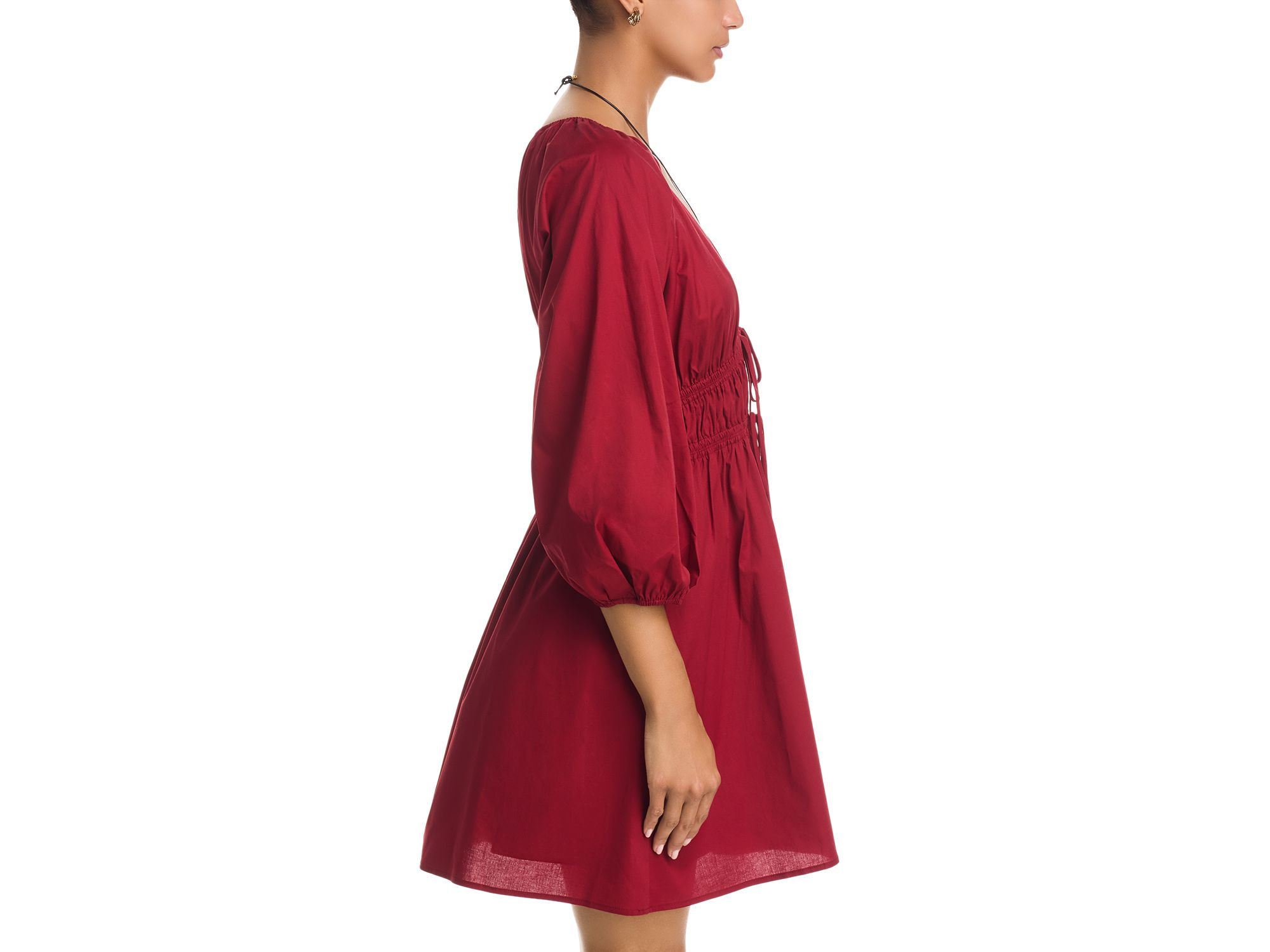 Leighton Poplin Mini Dress — Image 4