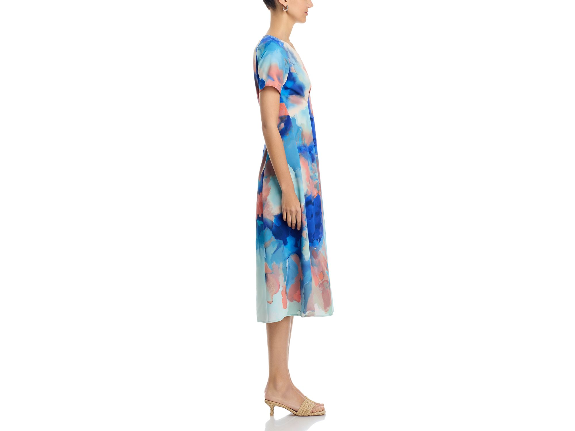 Watercolor Midi Dress — Image 5