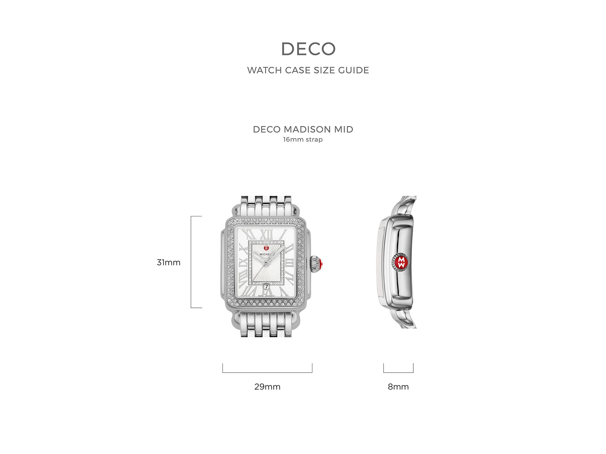 Deco Madison Mid Watch, 29mm — Image 4