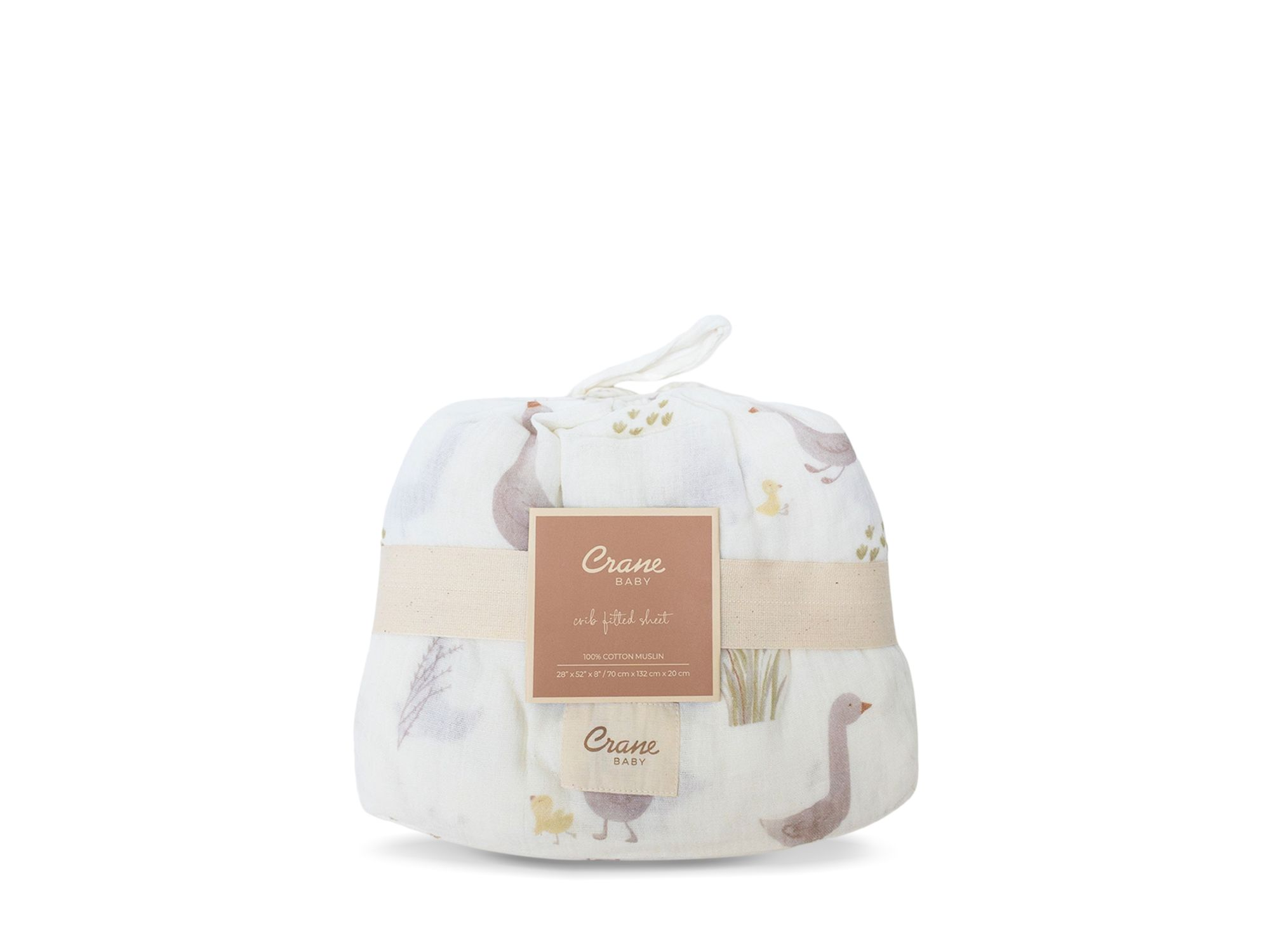 Unisex Charlie Fitted Crib Sheet — Image 9