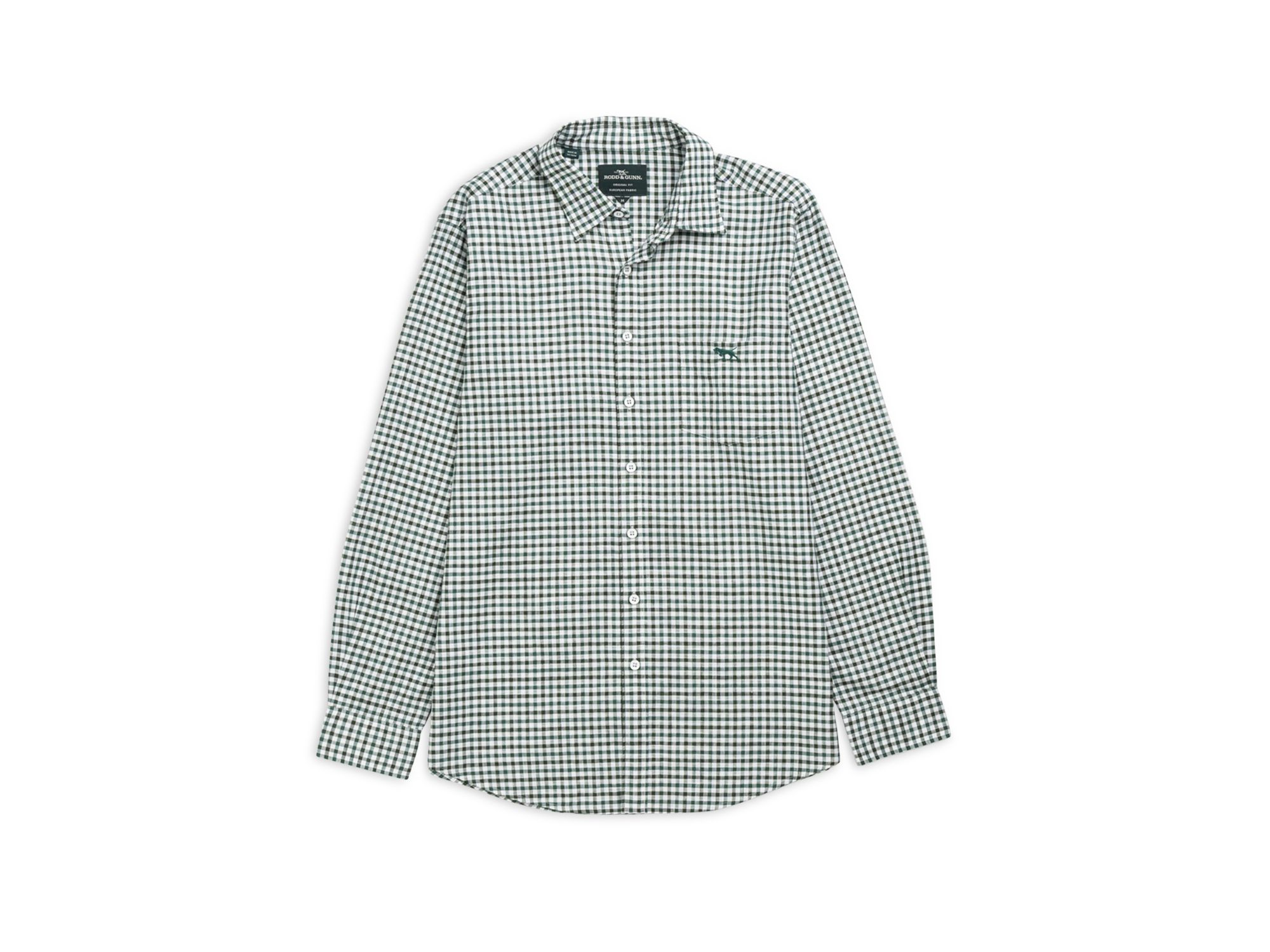 Gebbies Valley Cotton and Linen Plaid Shirt — Image 4
