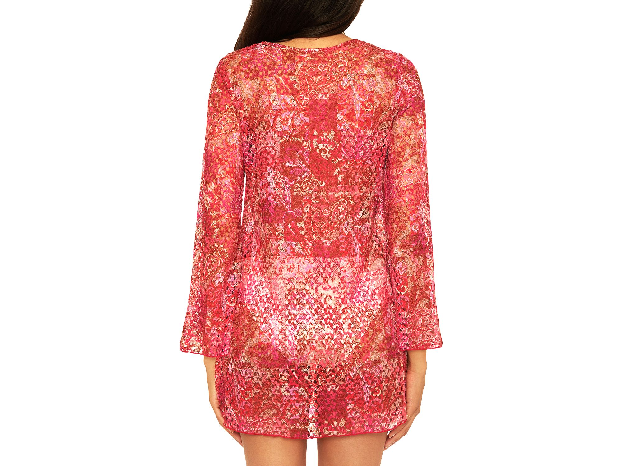 Bali Tie Front Swim Cover-Up Tunic — Image 3