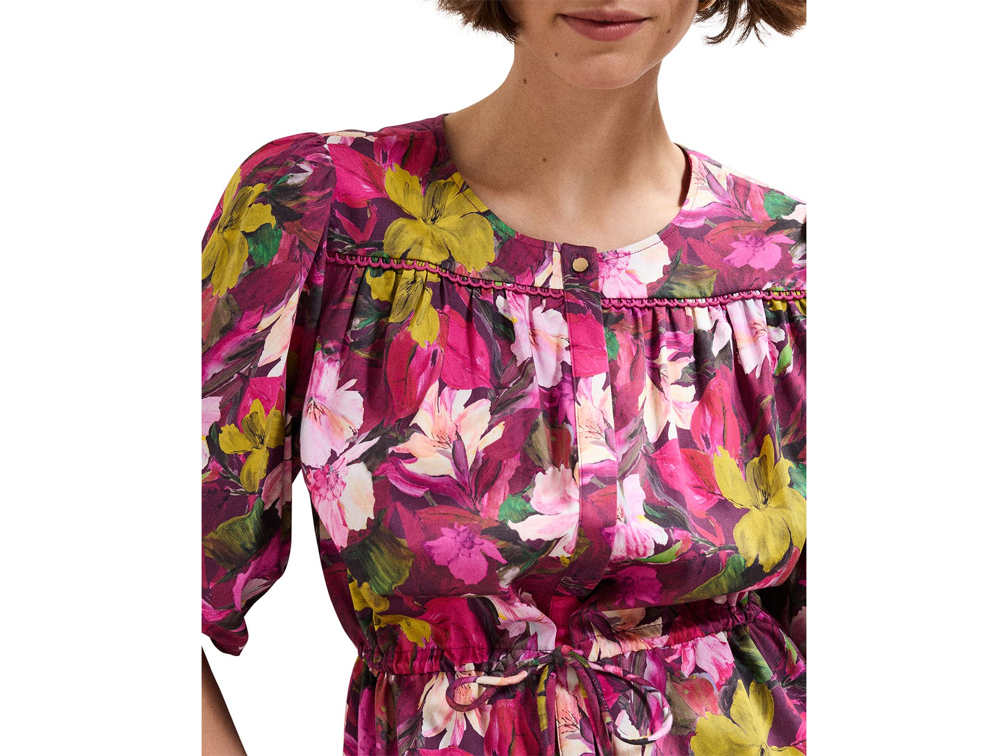 Pia Floral Blouse — Image 3