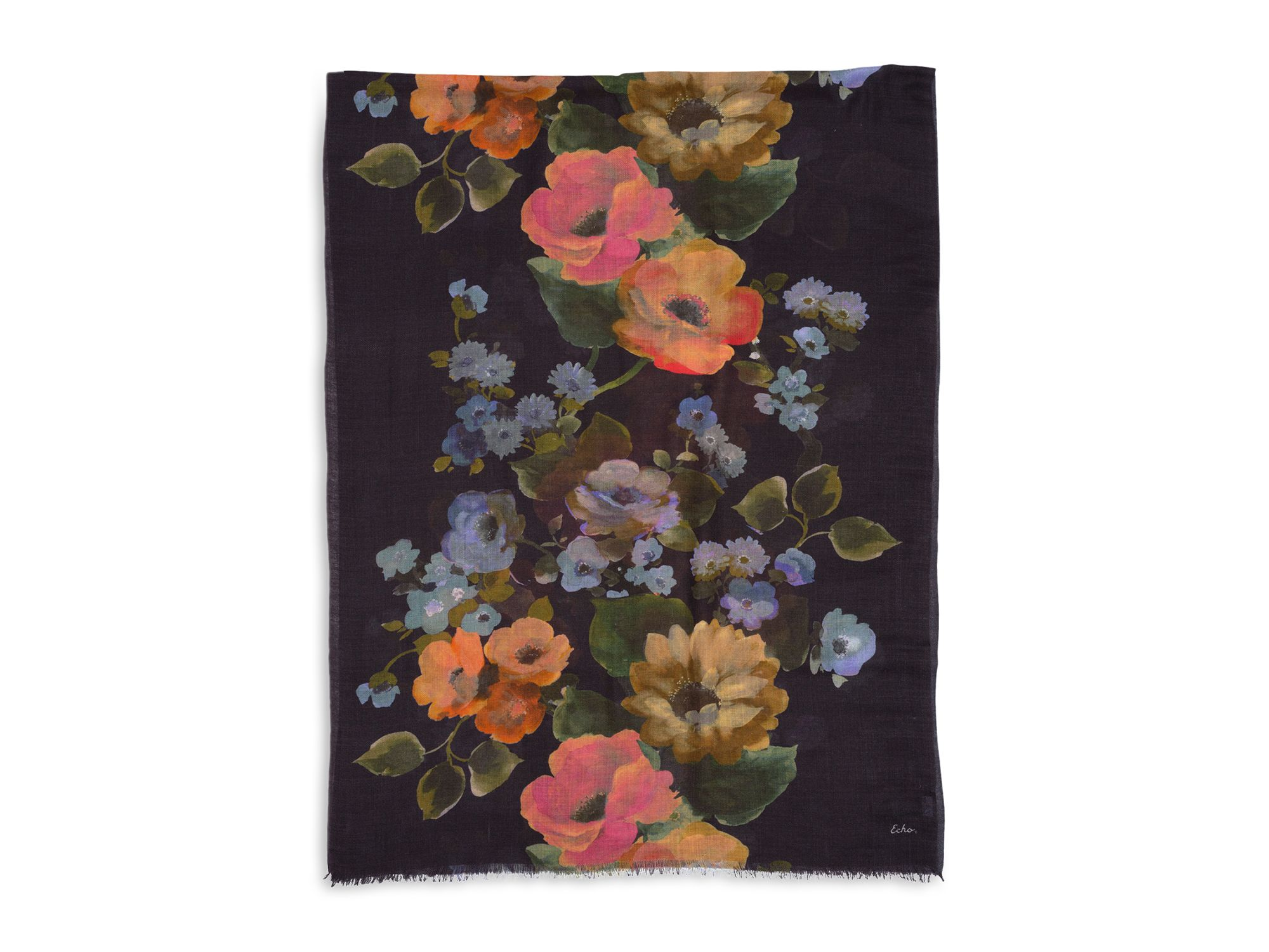 Painted Floral Wrap — Image 4