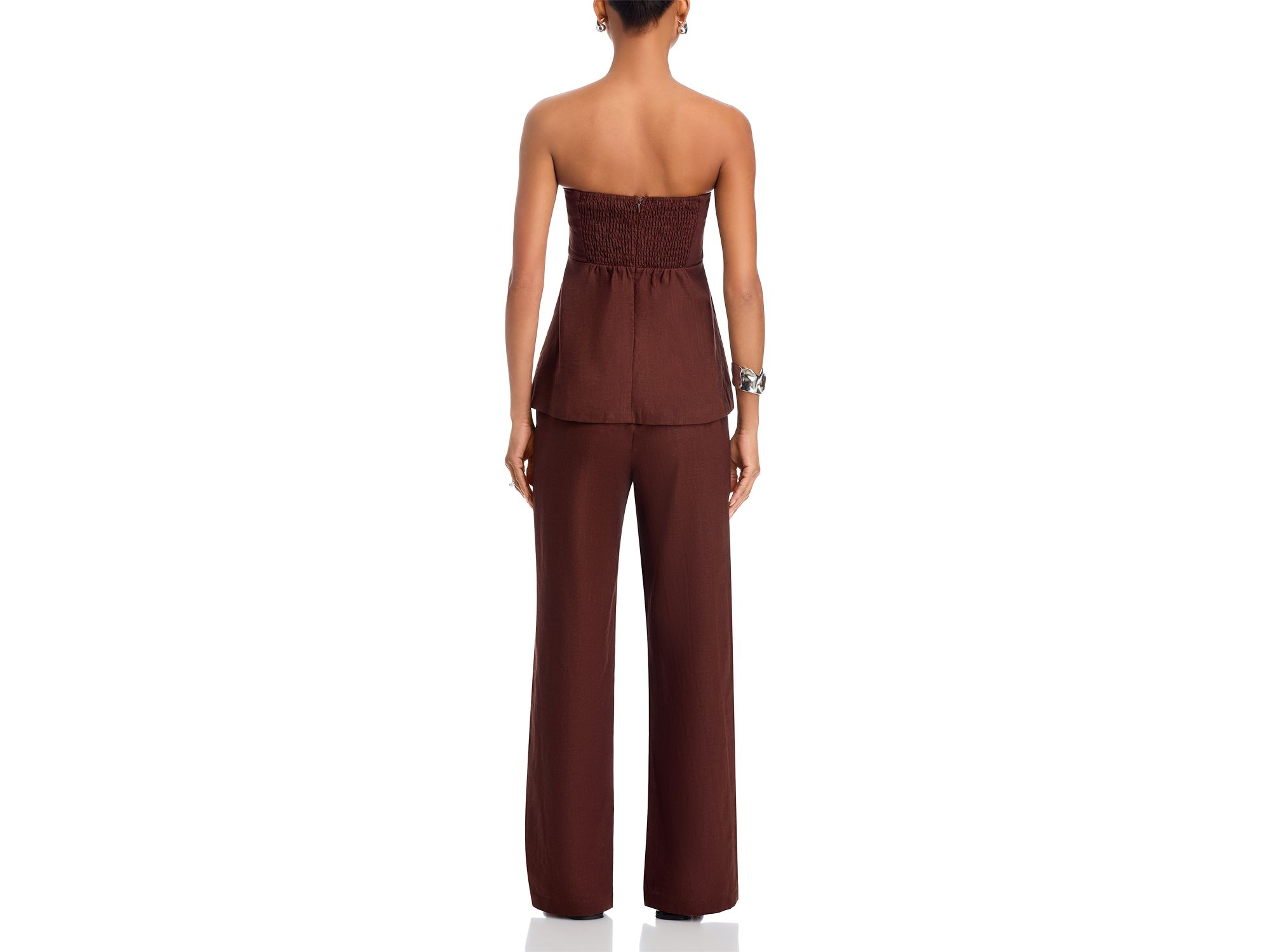 Barbara Smocked Strapless Top & Barbara Pants — Image 8
