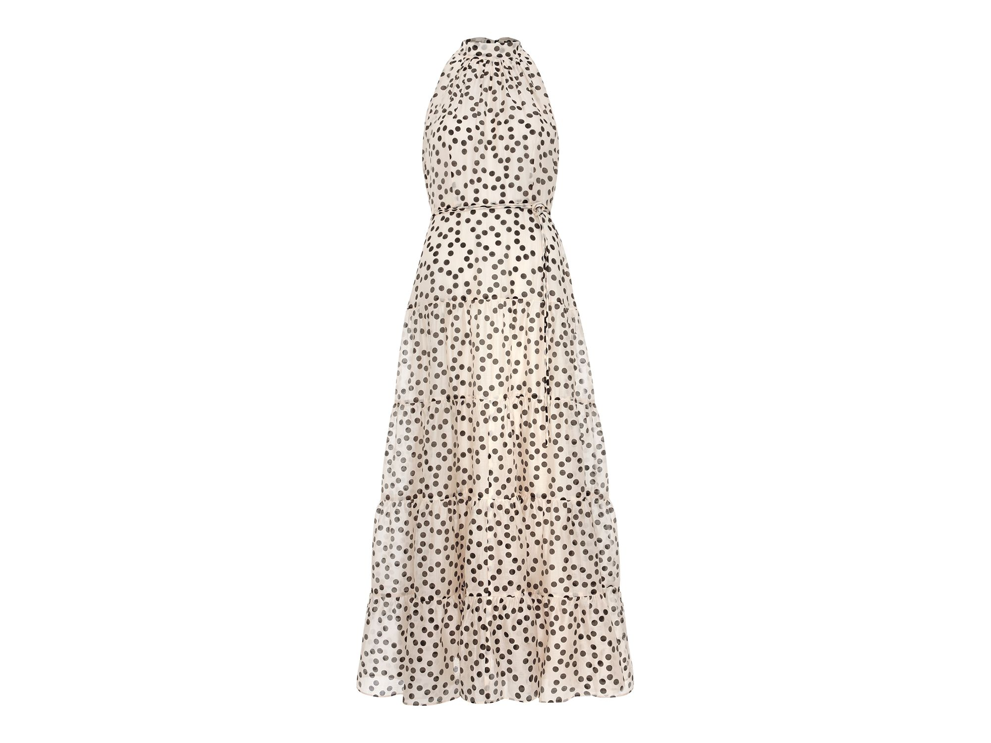 Nita Spot Print Maxi Dress — Image 7