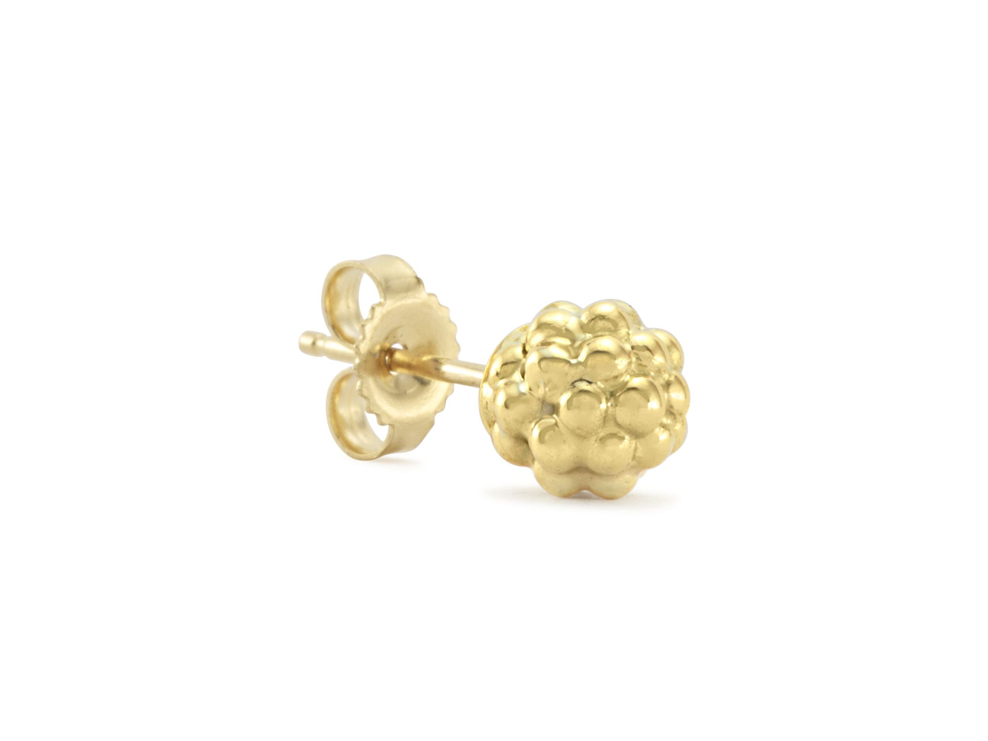 18K Gold Stud Earrings — Image 3