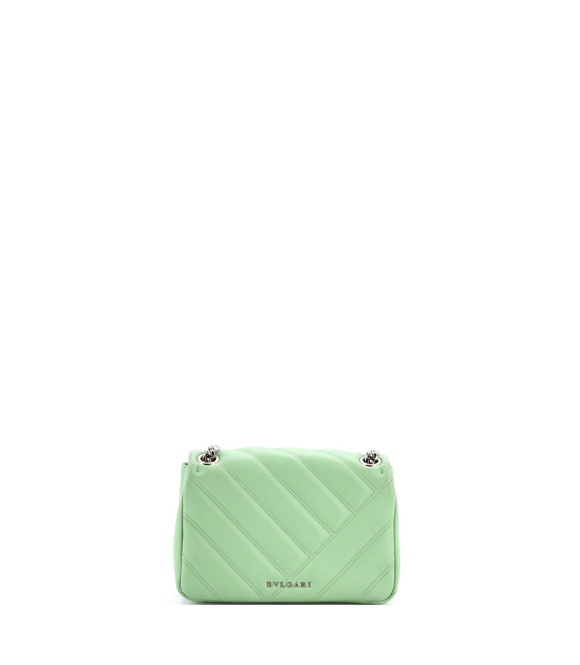 Small Serpenti Cabochon Shoulder Bag Diagonal Quilted Leather — Image 4