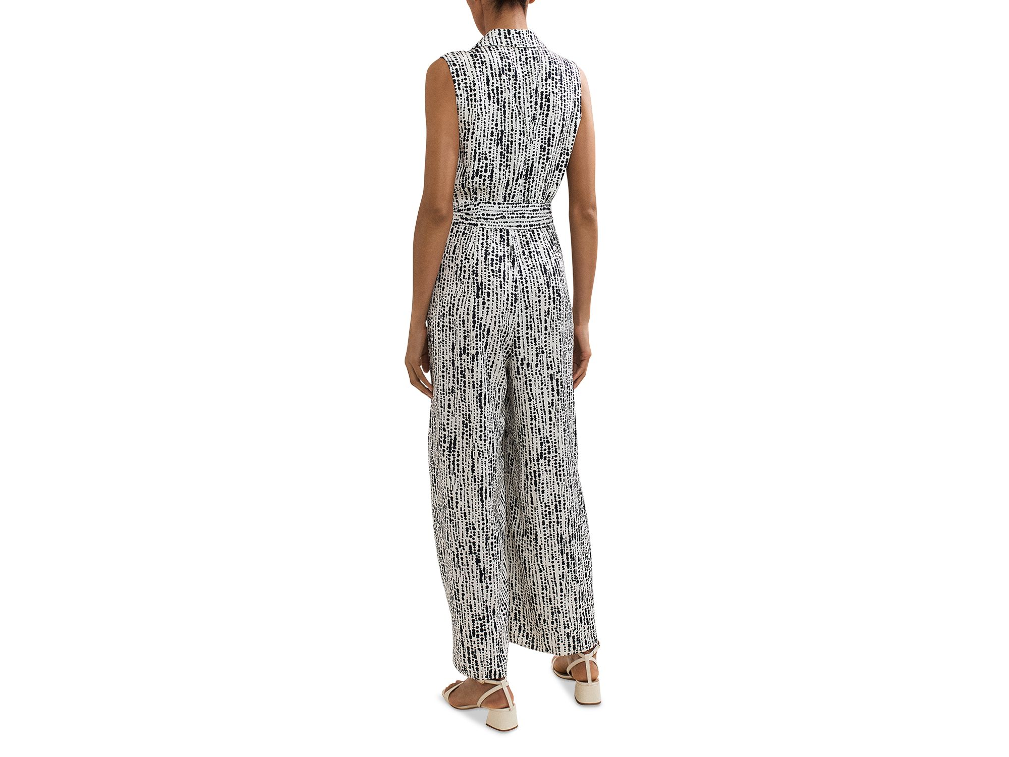Janine Spot Print Jumpsuit — Image 5