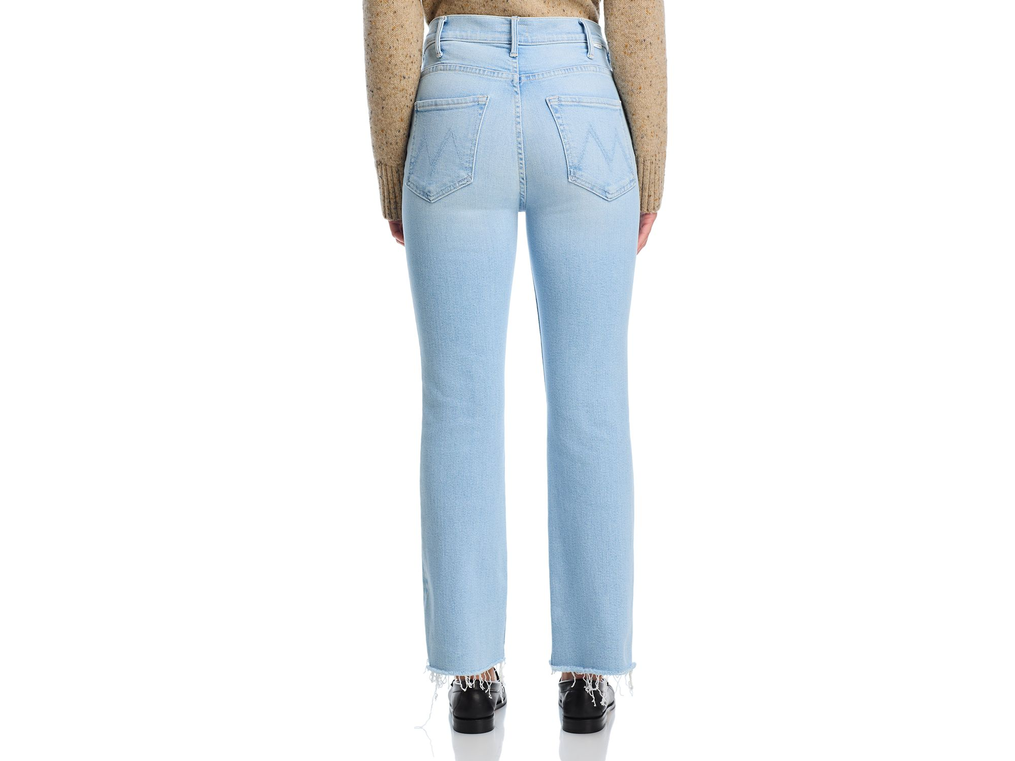 Lil' Hustler High Rise Cropped Flared Jeans in Ball in Your Court — Image 4