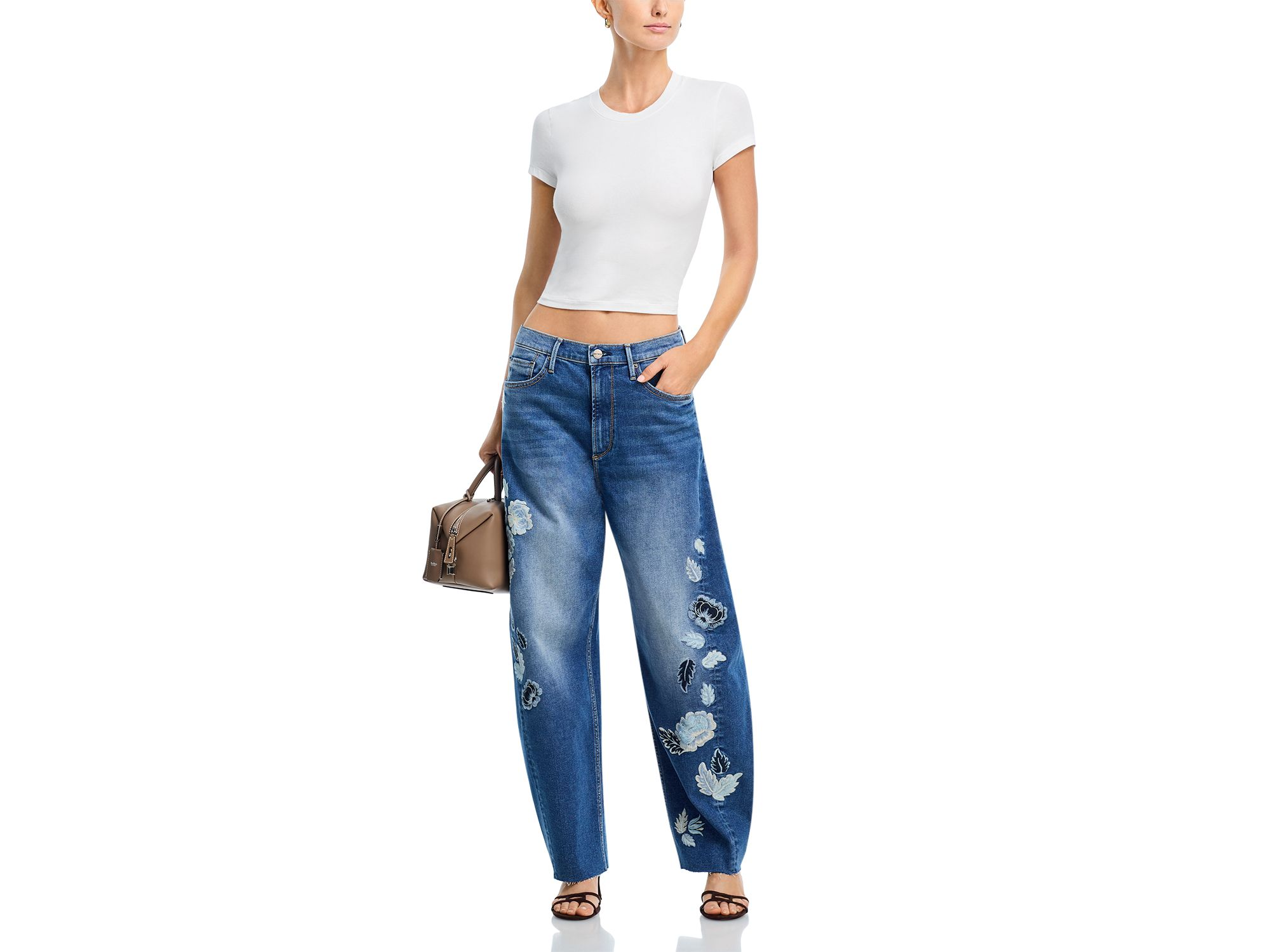 Parker Barrel X Floral Foliage in Medium Wash — Image 5
