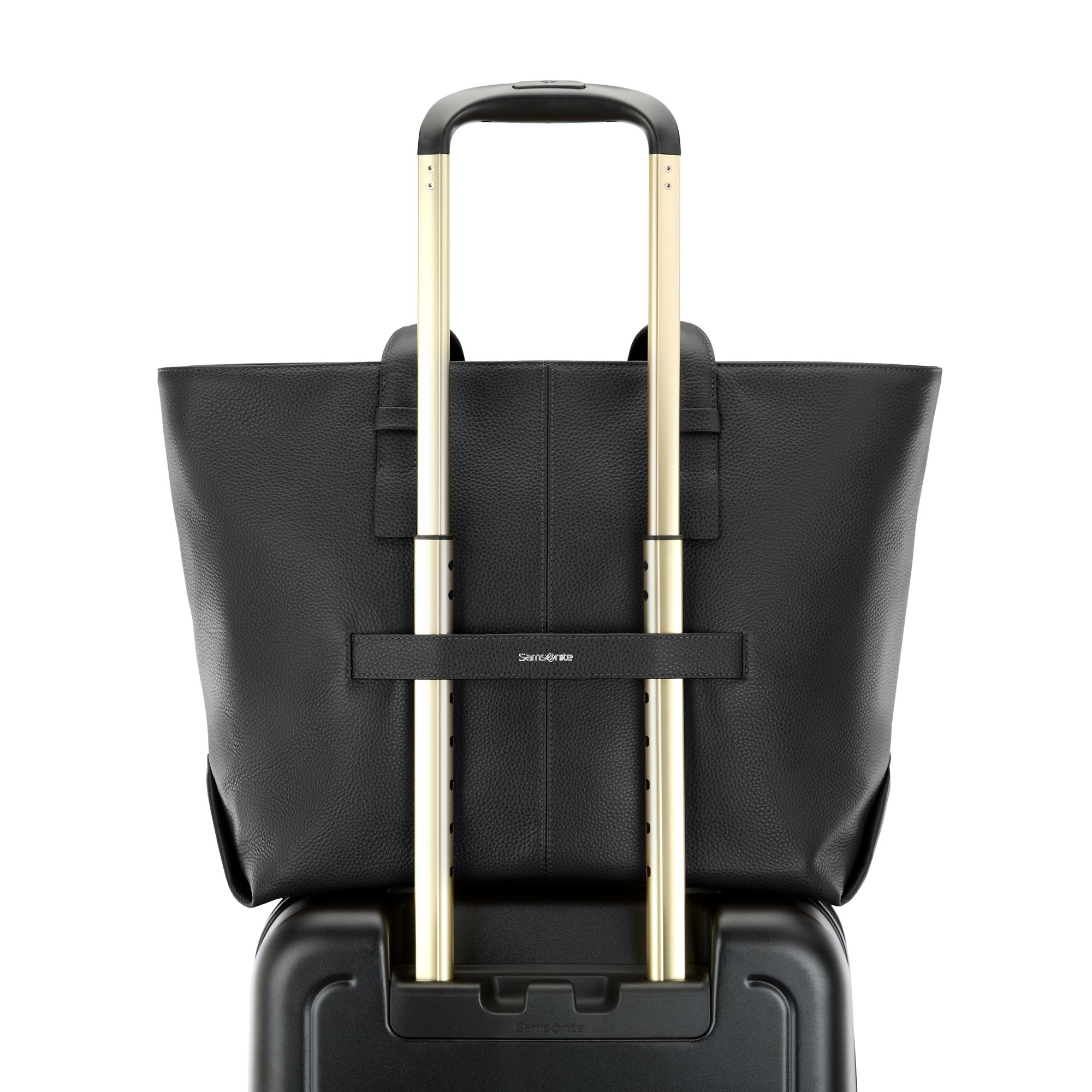 Mobile Solution 2 Leather Tote — Image 4