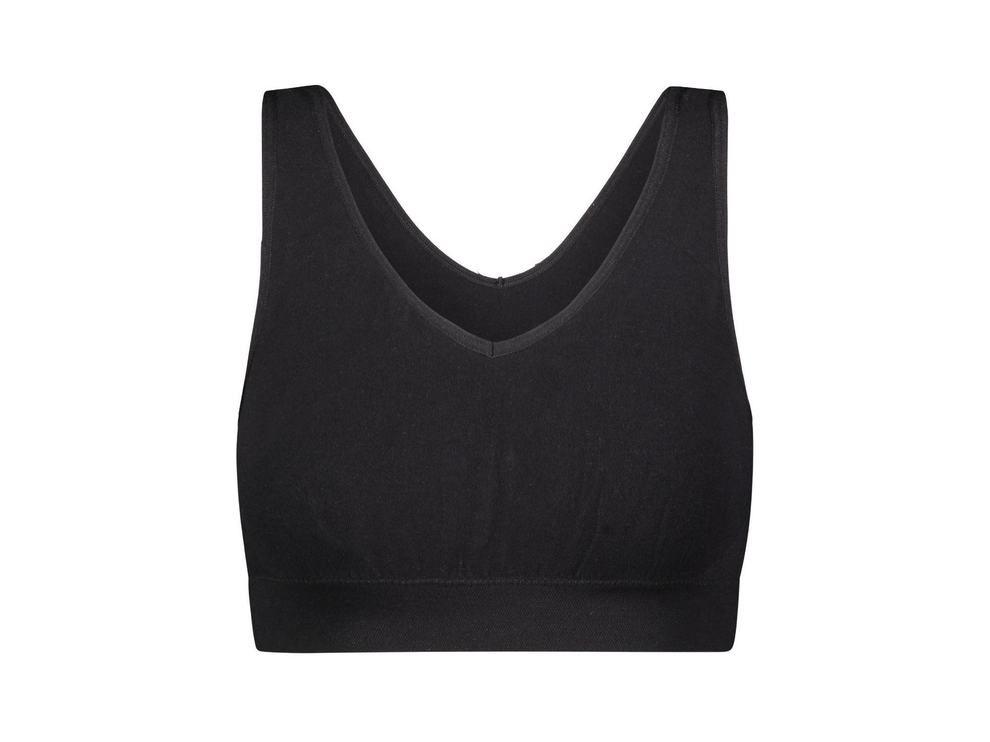 Soft Reversible V Crop Top Bralette — Image 8