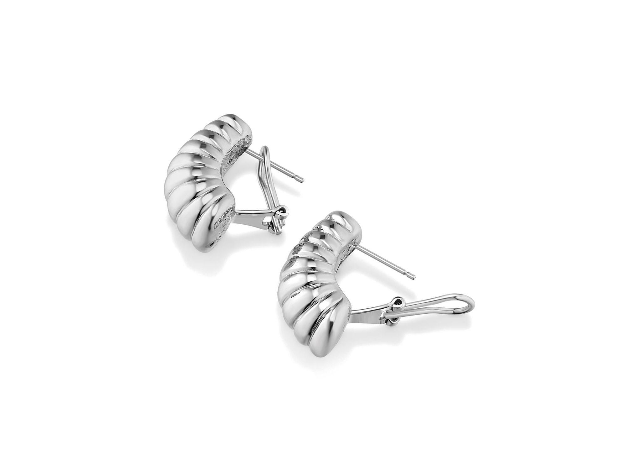 Sterling Lady Finger Drop Earrings — Image 6