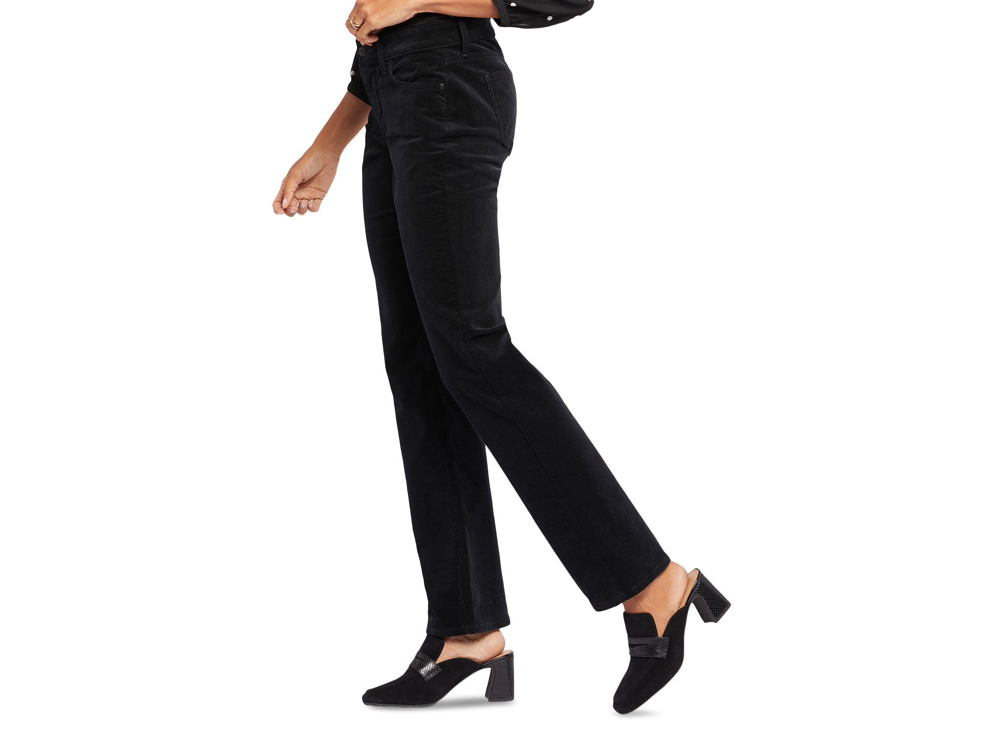 Marilyn Straight Corduroy Pants — Image 4