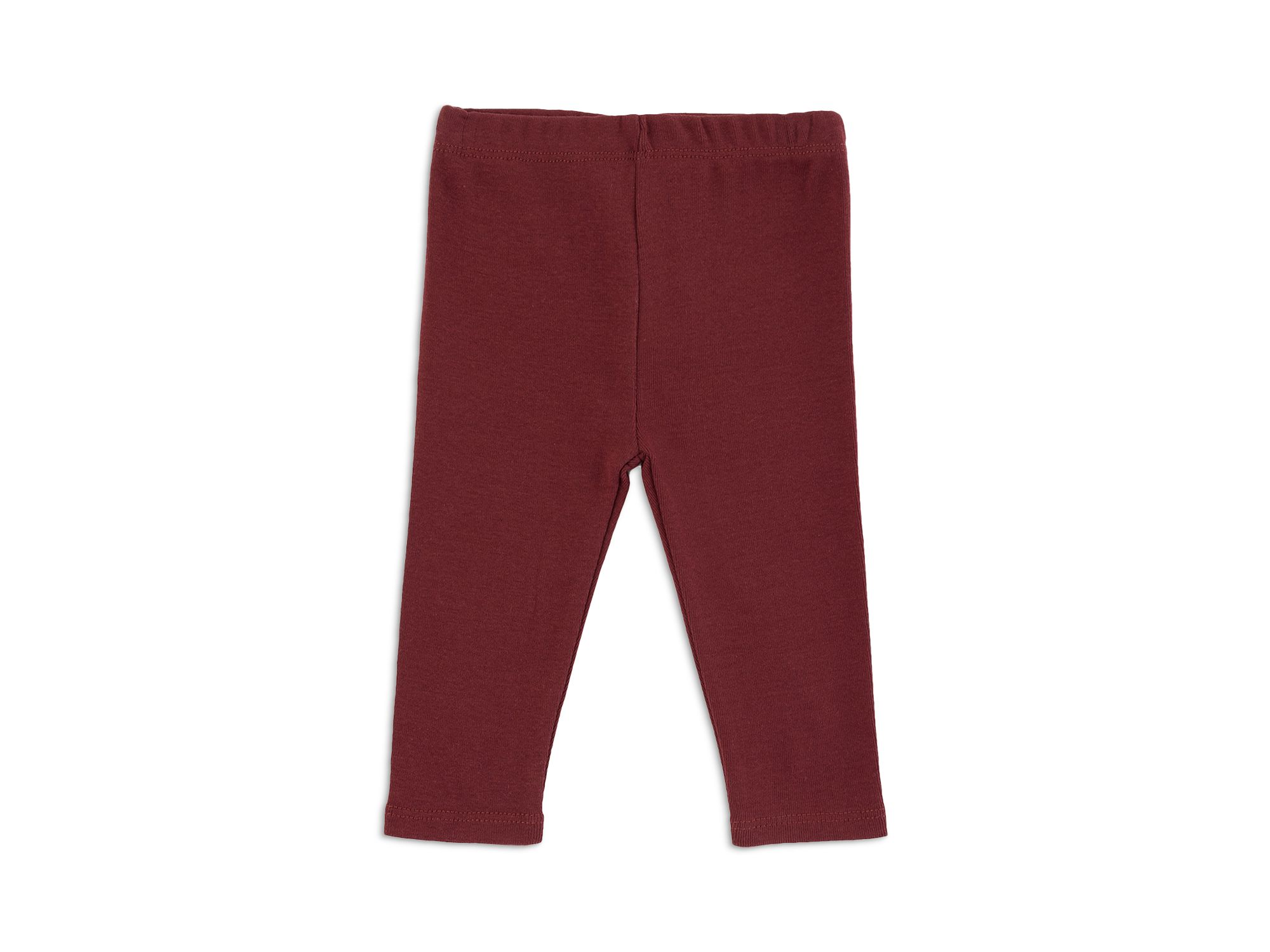 Girls' Knit Cotton Leggings, 3 Pack - Baby — Image 4