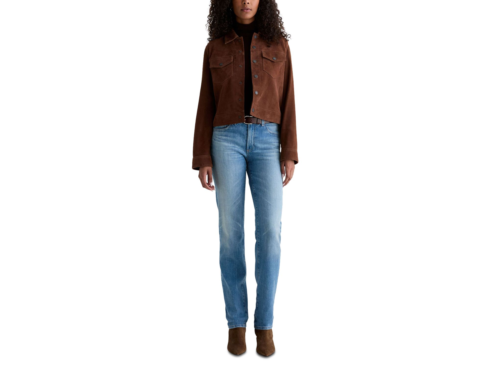 Sandra Low Rise Straight Jeans in 18 Years Bisou — Image 7