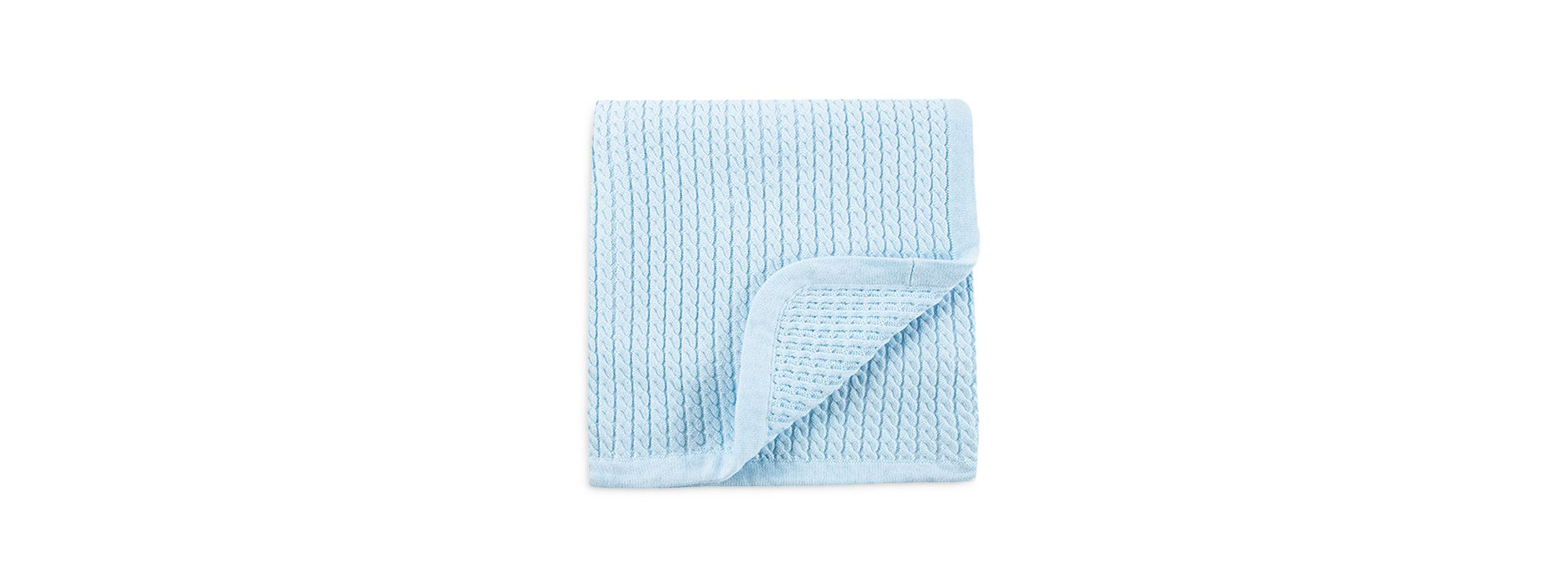 Infant Cable Knit Blanket - Baby — Image 3