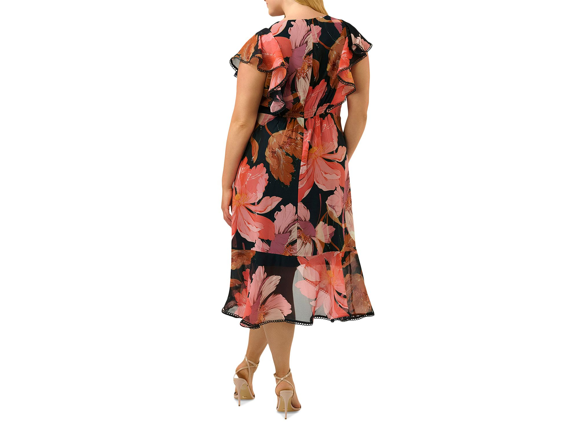 Elena Wrap Front Dress — Image 4
