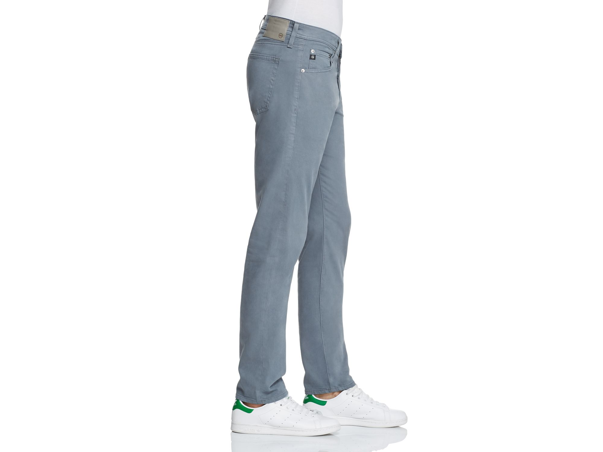 Tellis 34" Slim Fit Twill Pants — Image 3