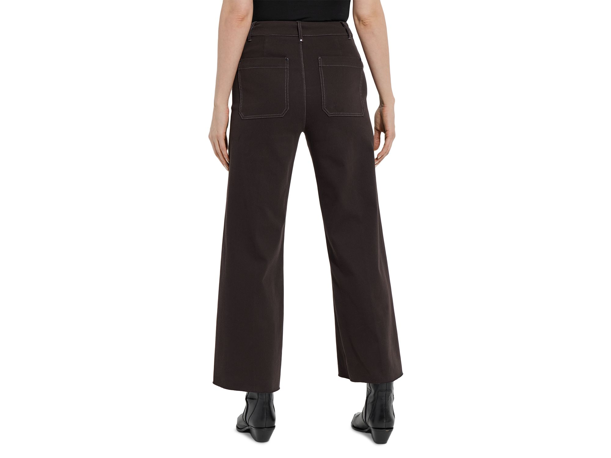 Erin Stretch Denim Ankle Pants — Image 4