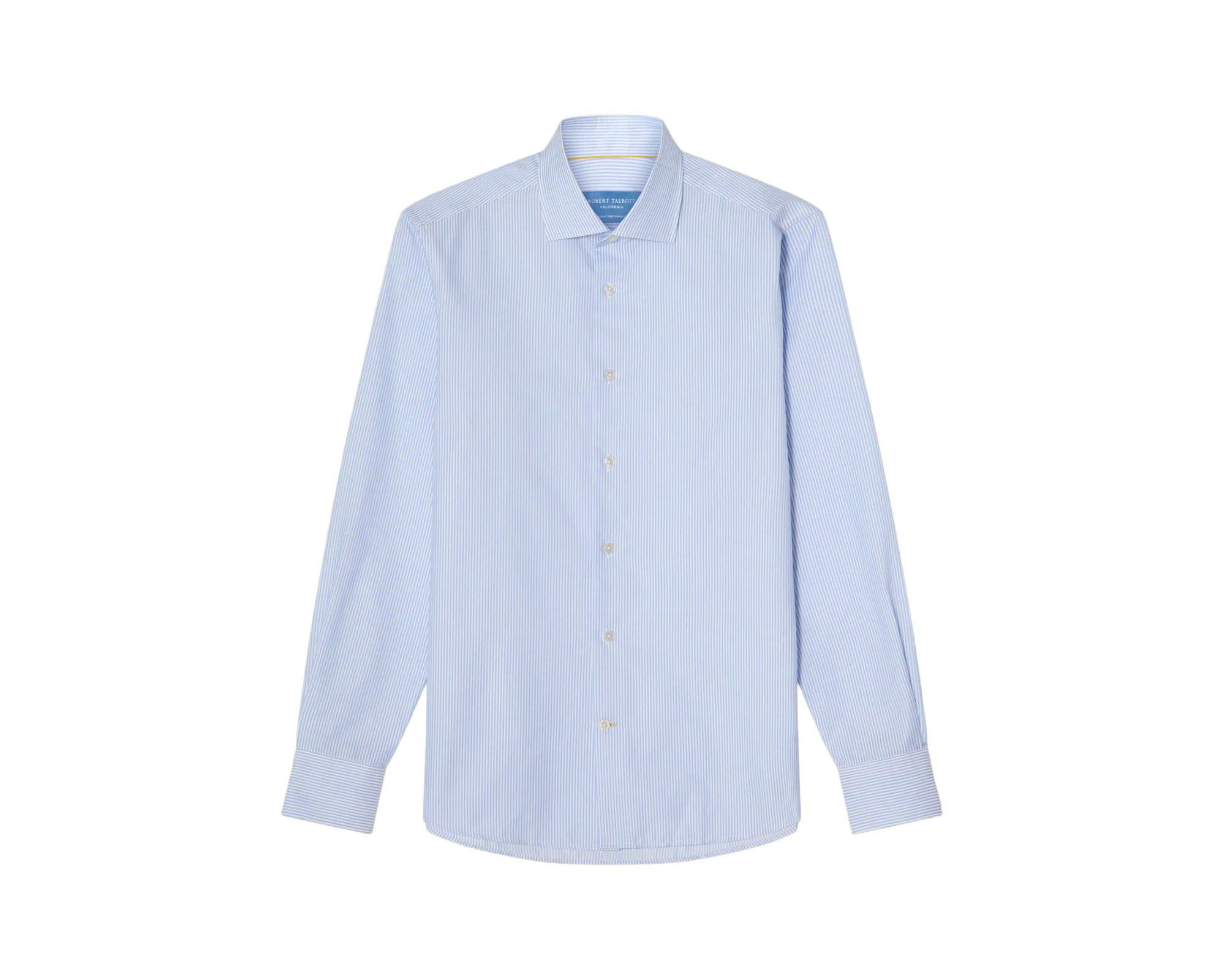 Reynolds Stripe Twill Shirt in Contemporary Fit — Image 3