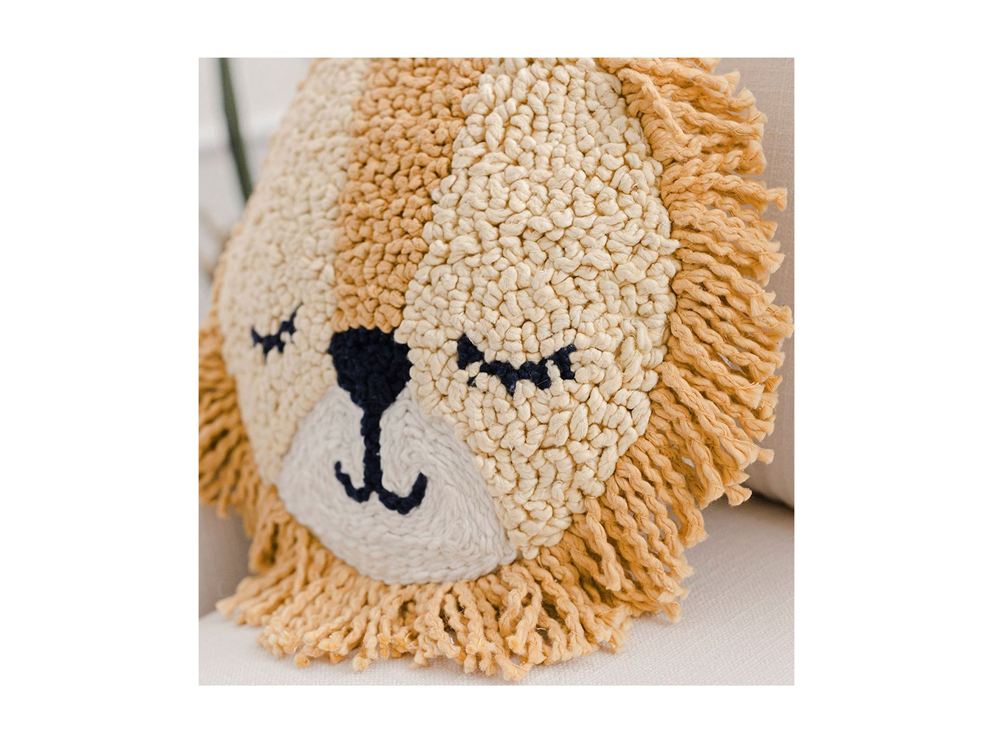 Lion Decorative Pillow - Ages 0-36 Months — Image 4