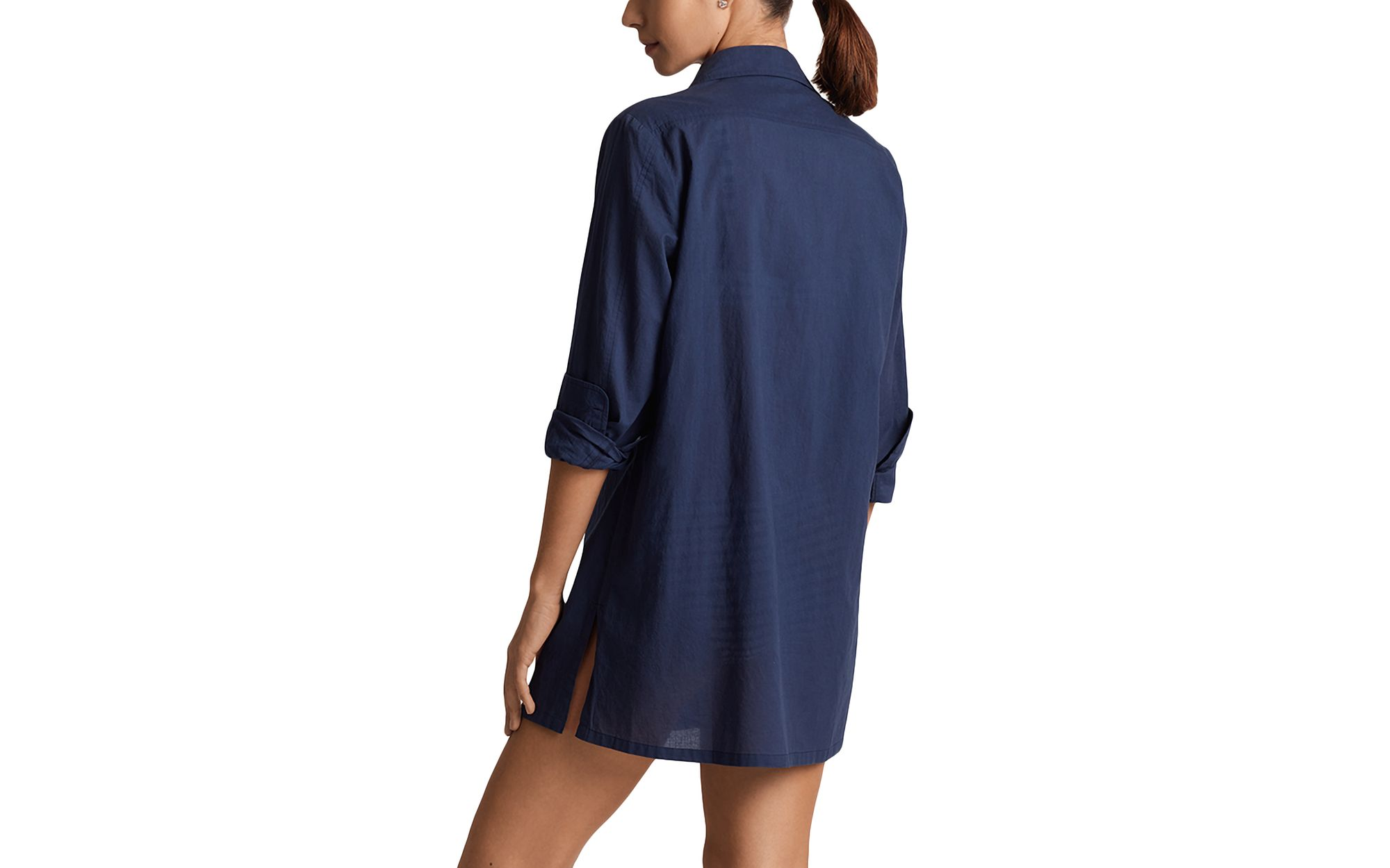 Embroidered Cover-Up Shirt — Image 3