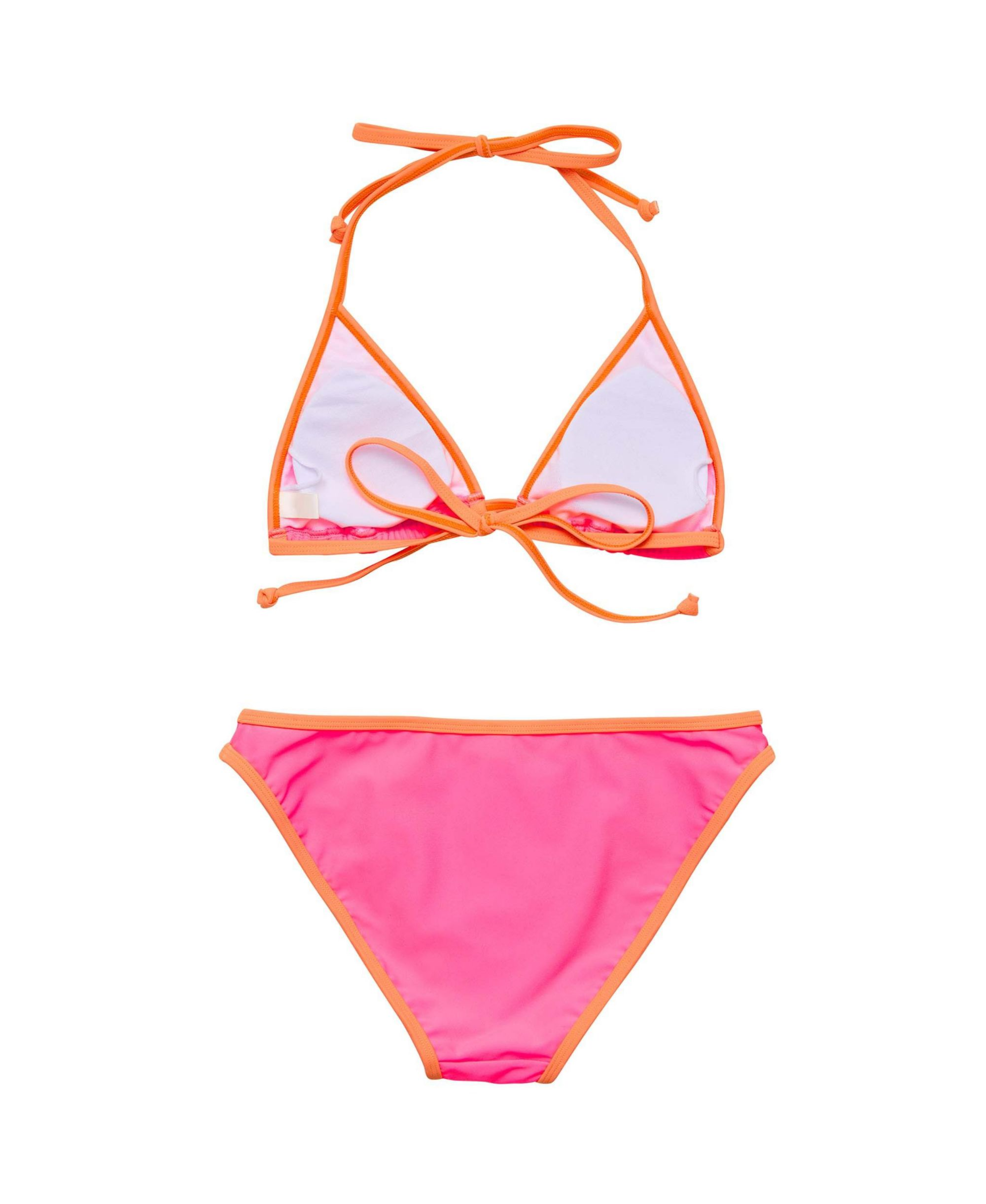 Girls' Sunset Sorbet Triangle Bikini - Big Kid — Image 3