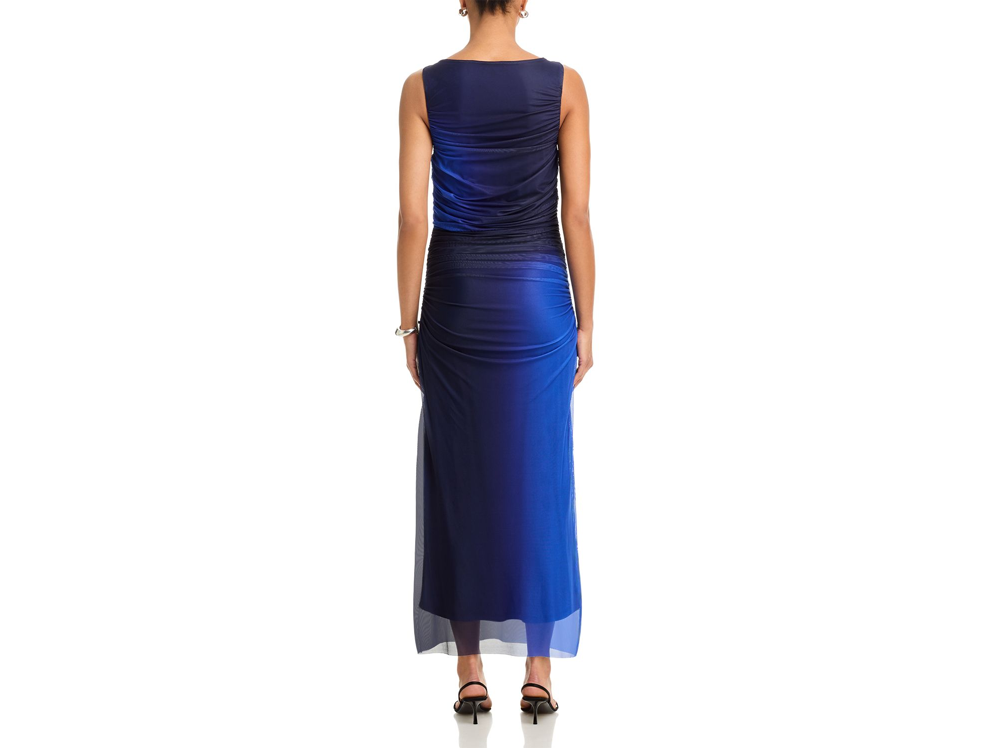 Ombré Mesh Bodycon Maxi Dress - Exclusive — Image 4