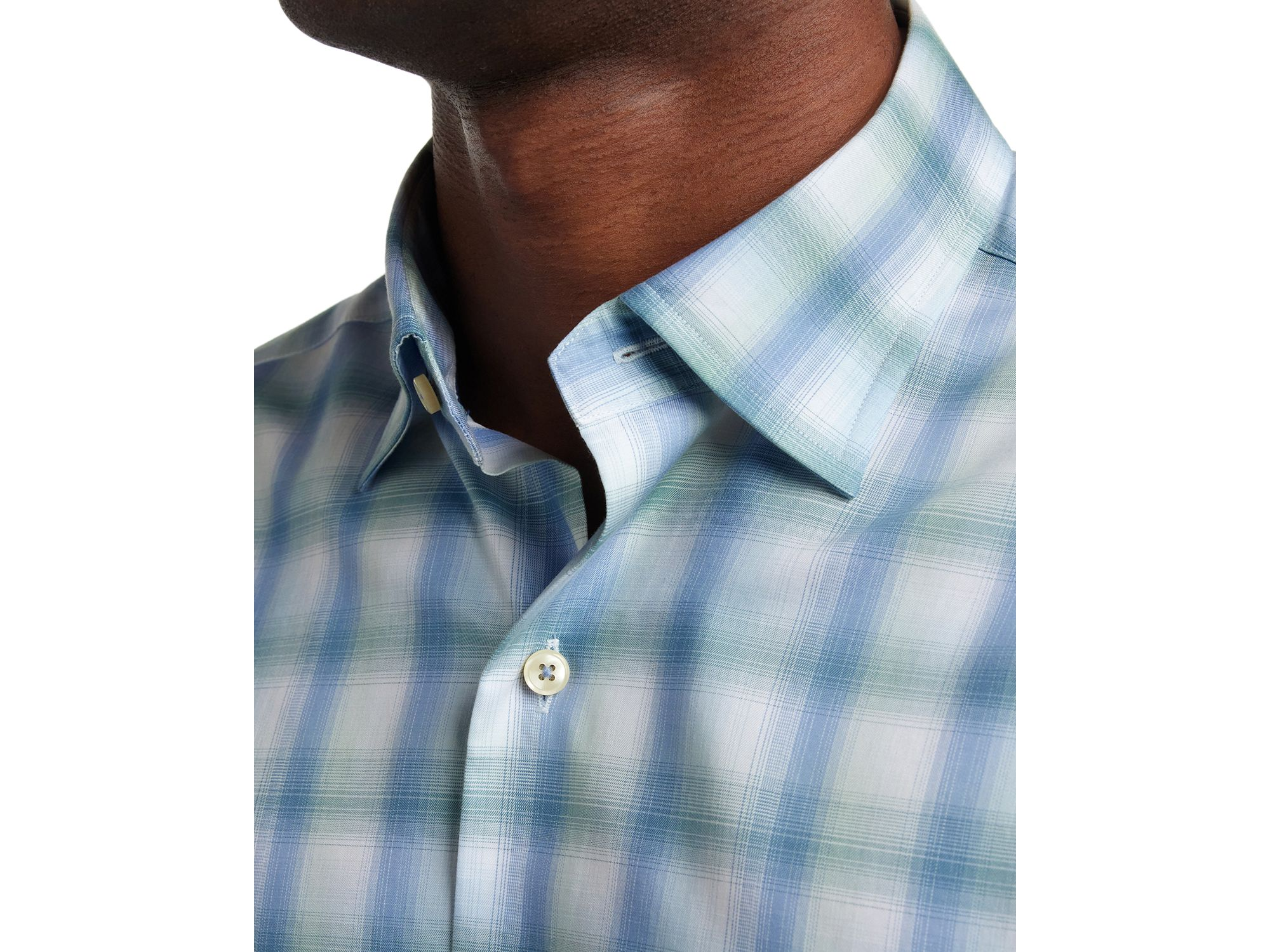 Ombre Twill Check Shirt — Image 3
