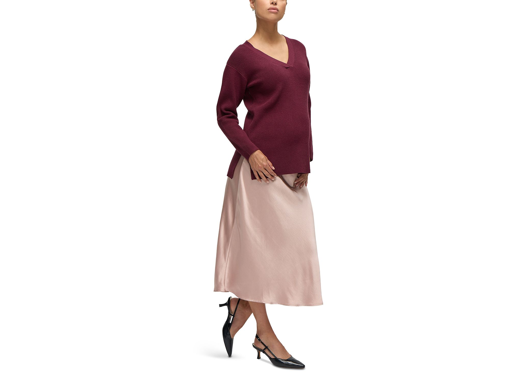 Bias Cut Maternity Skirt — Image 4