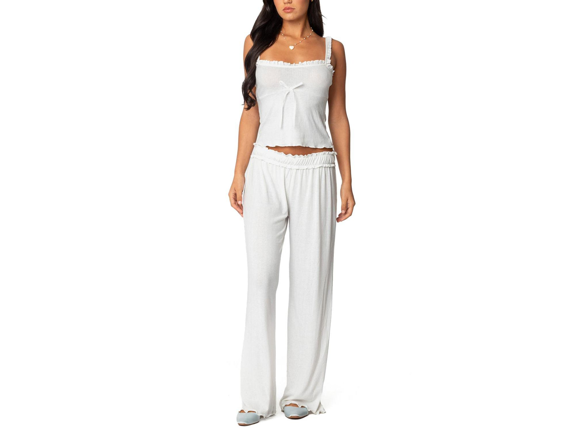 Sylvia Pointelle Pants — Image 3