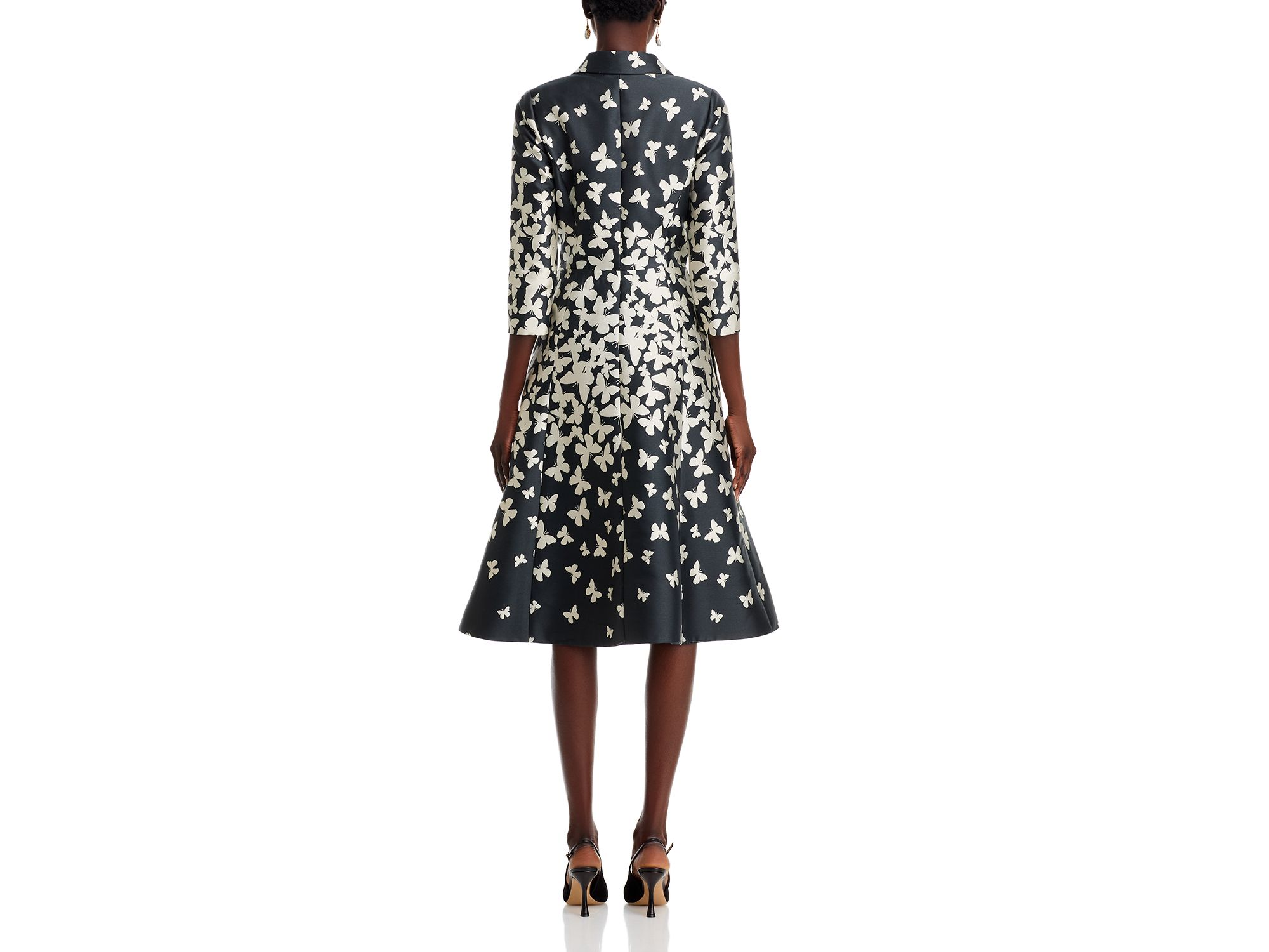 Butterfly Button Front Dress — Image 4