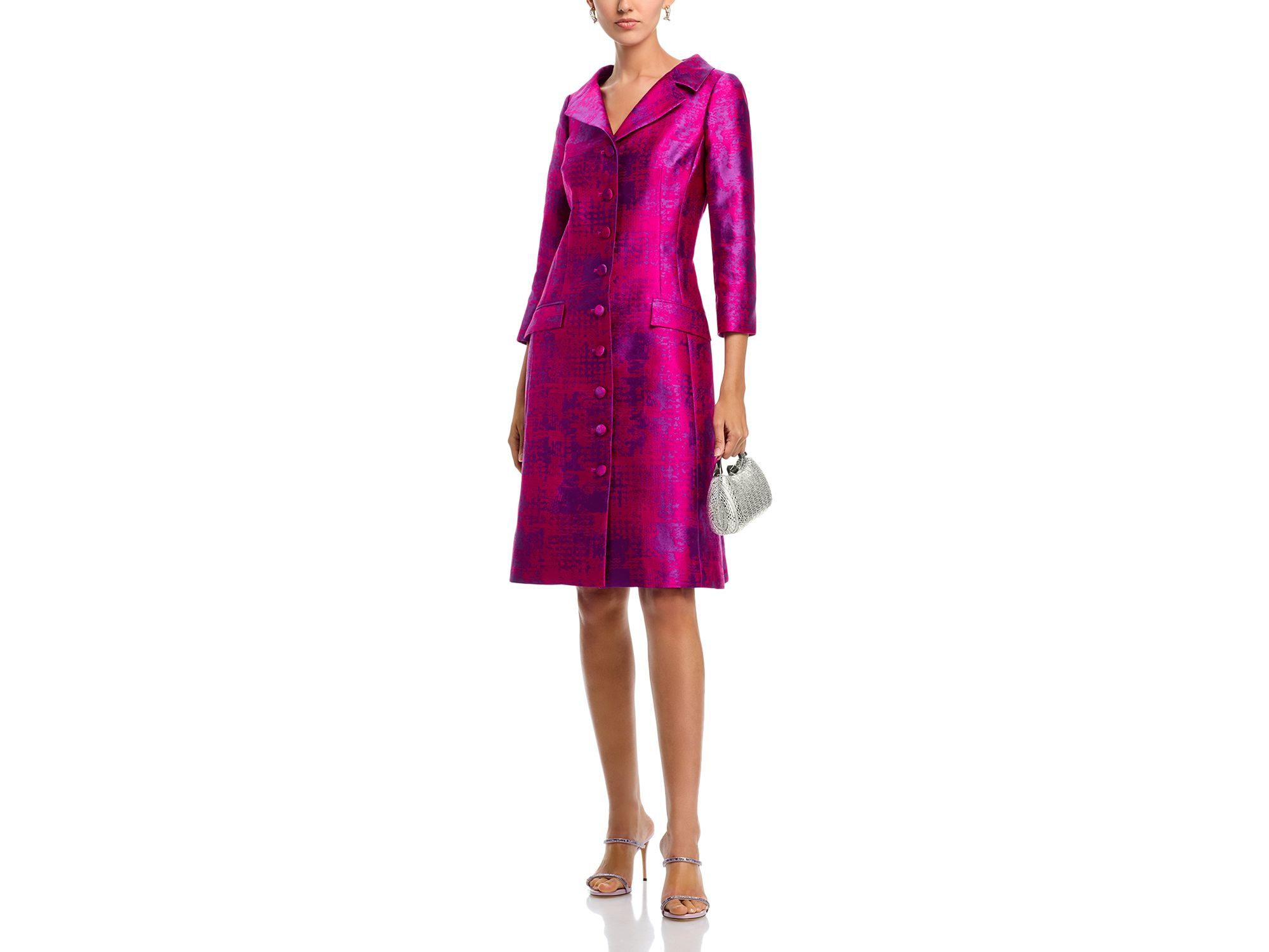 Jacquard Coat Dress — Image 5