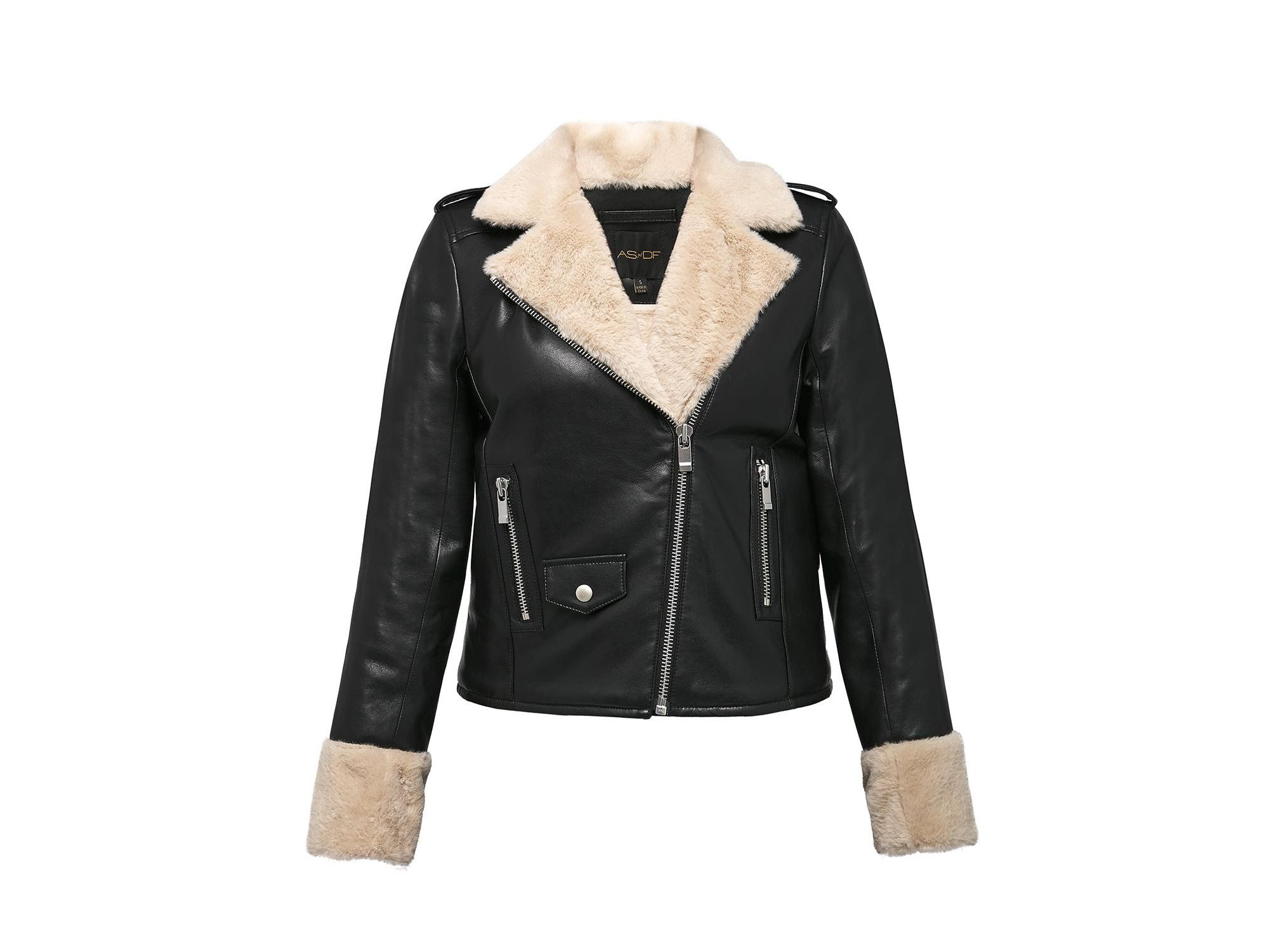 Sydney Recycled Leather Jacket — Image 3