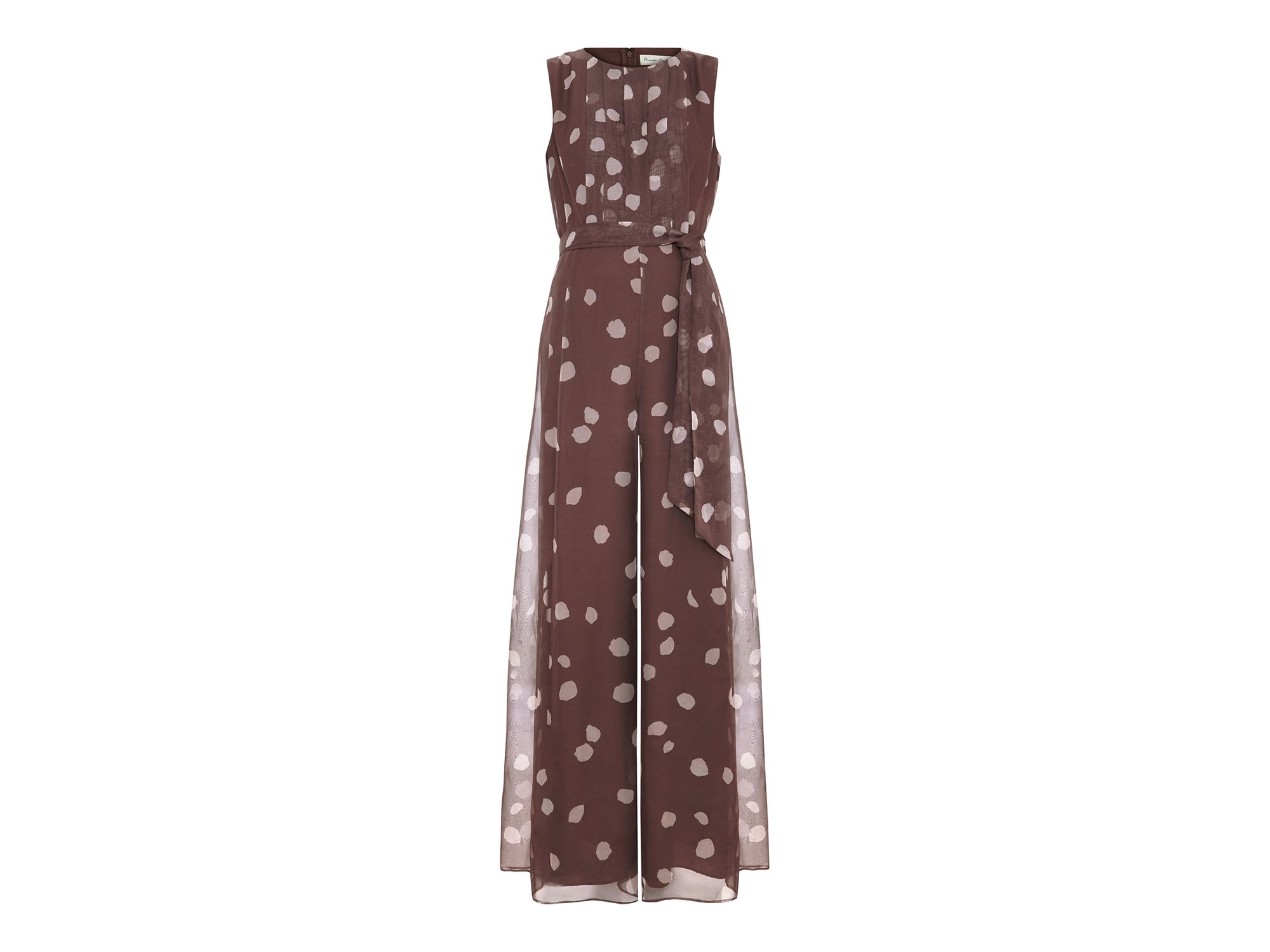 Maxine Chiffon Dot Print Jumpsuit — Image 10